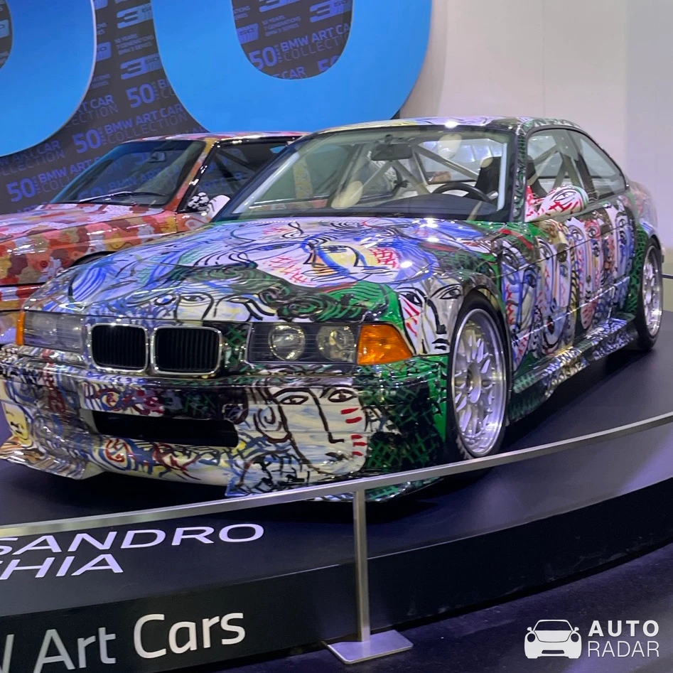 BMW M3 E36 DTM Art Car spotted in München
