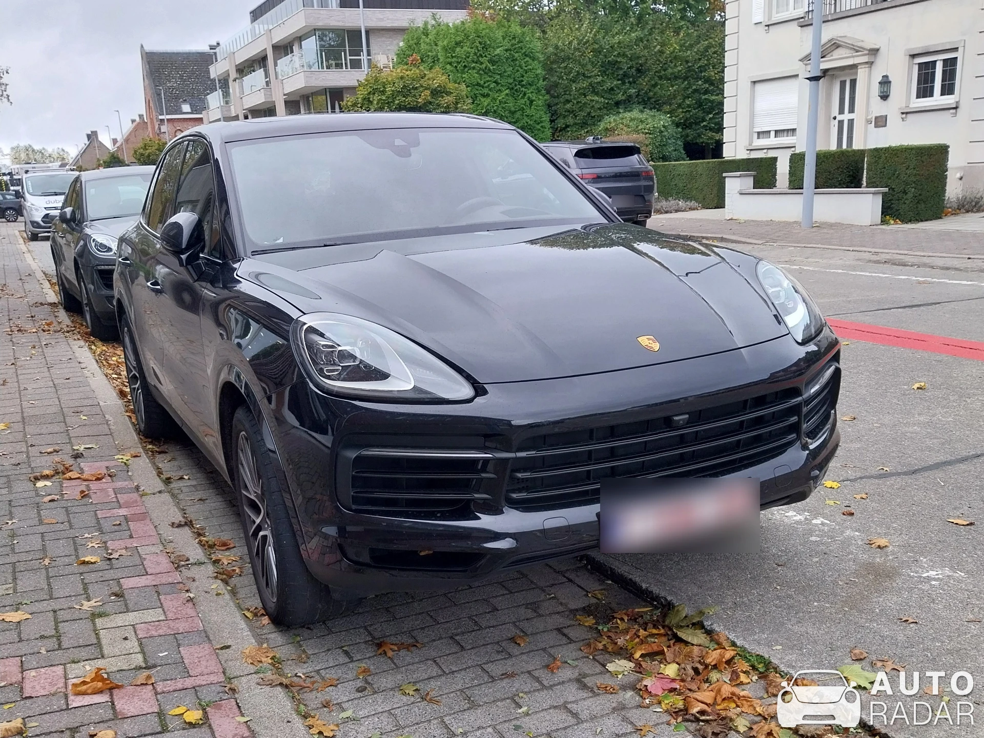 Porsche Cayenne spotted in Wielsbeke, Belgium