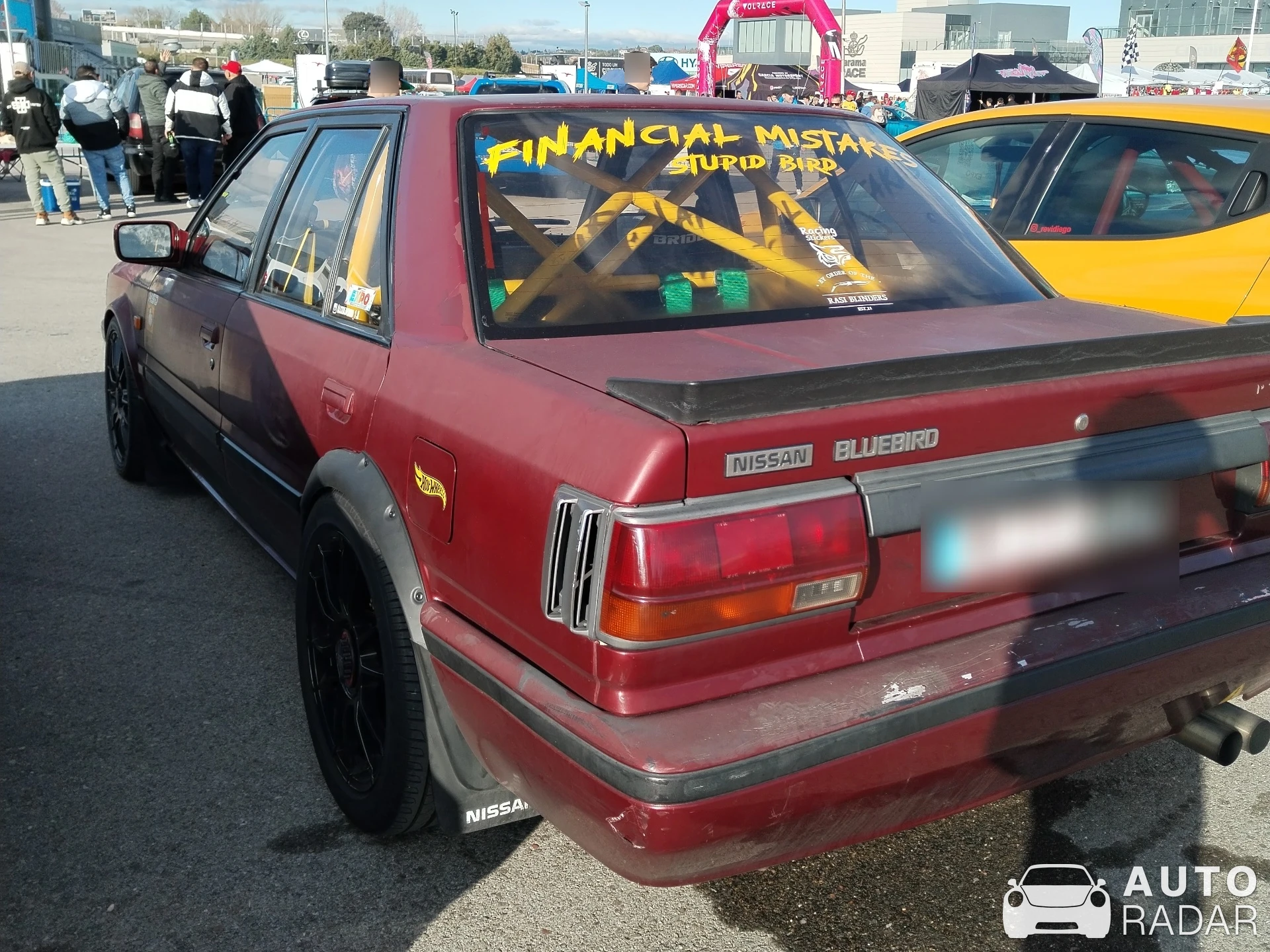 Nissan Bluebird spotted in San Sebastián de los Reyes