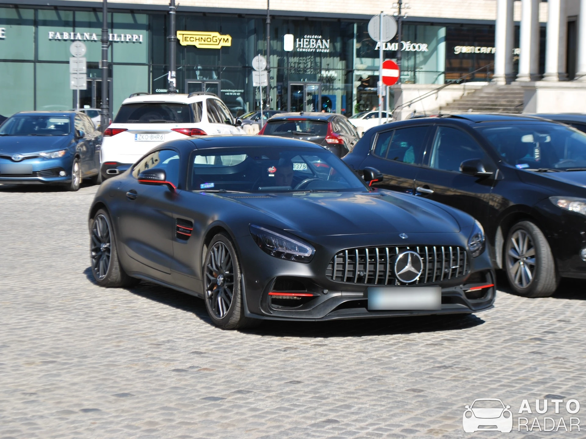 Mercedes-AMG GT S C190 2019 spotted in Warszawa