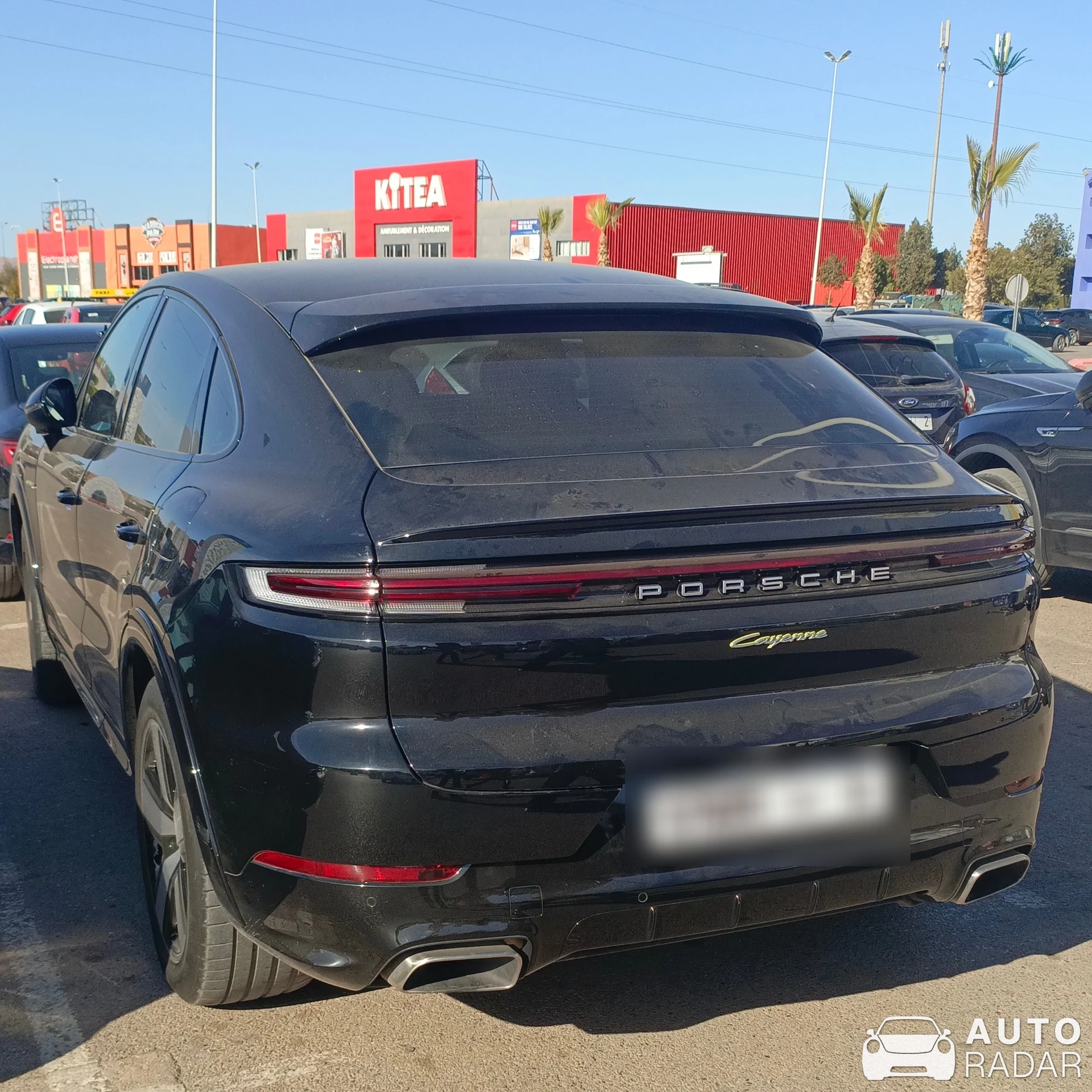 Porsche Cayenne Coupé spotted in Oujda, Morocco