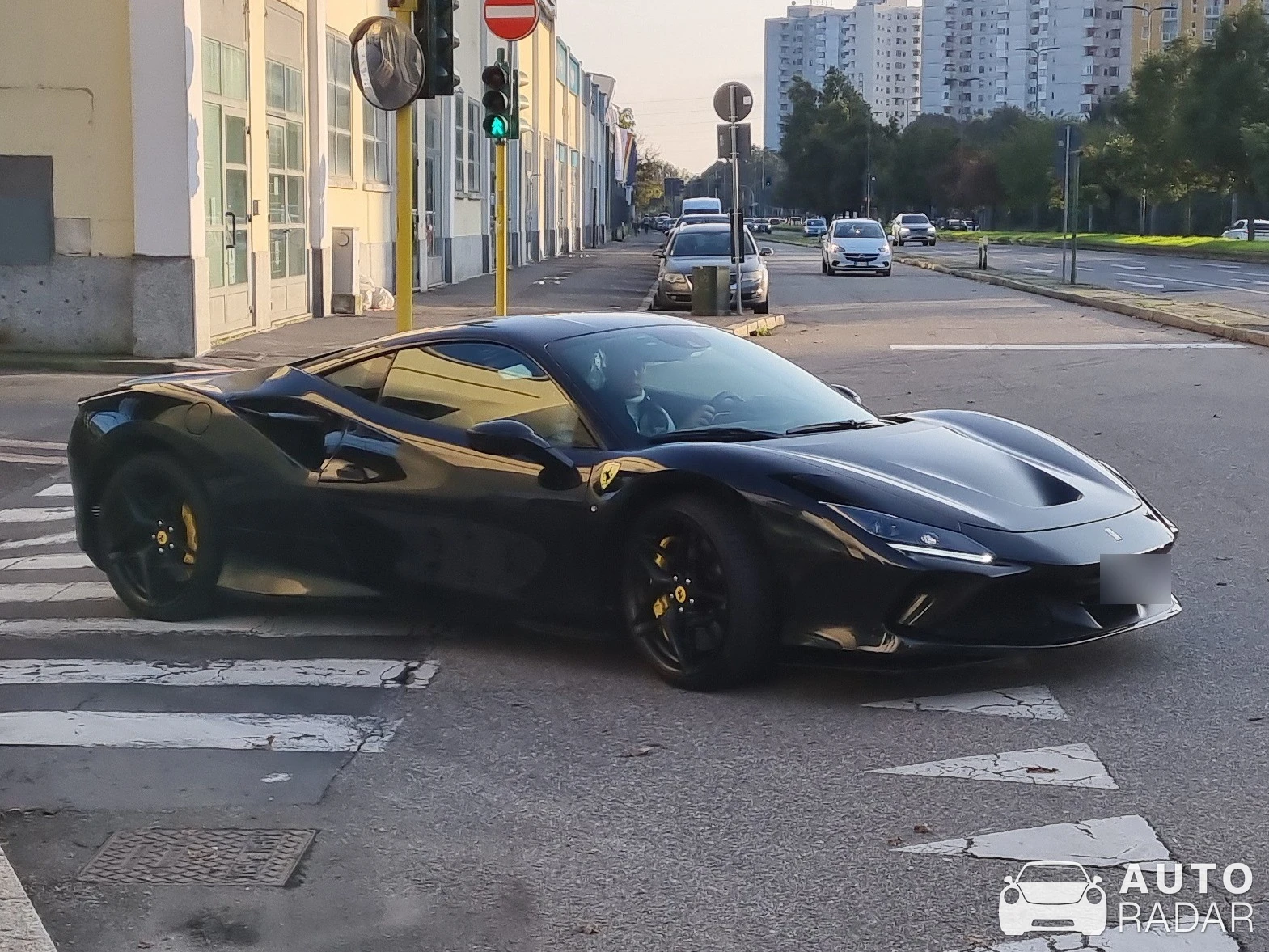 Ferrari F8 Tributo spotted in Città metropolitana di Milano, Italia