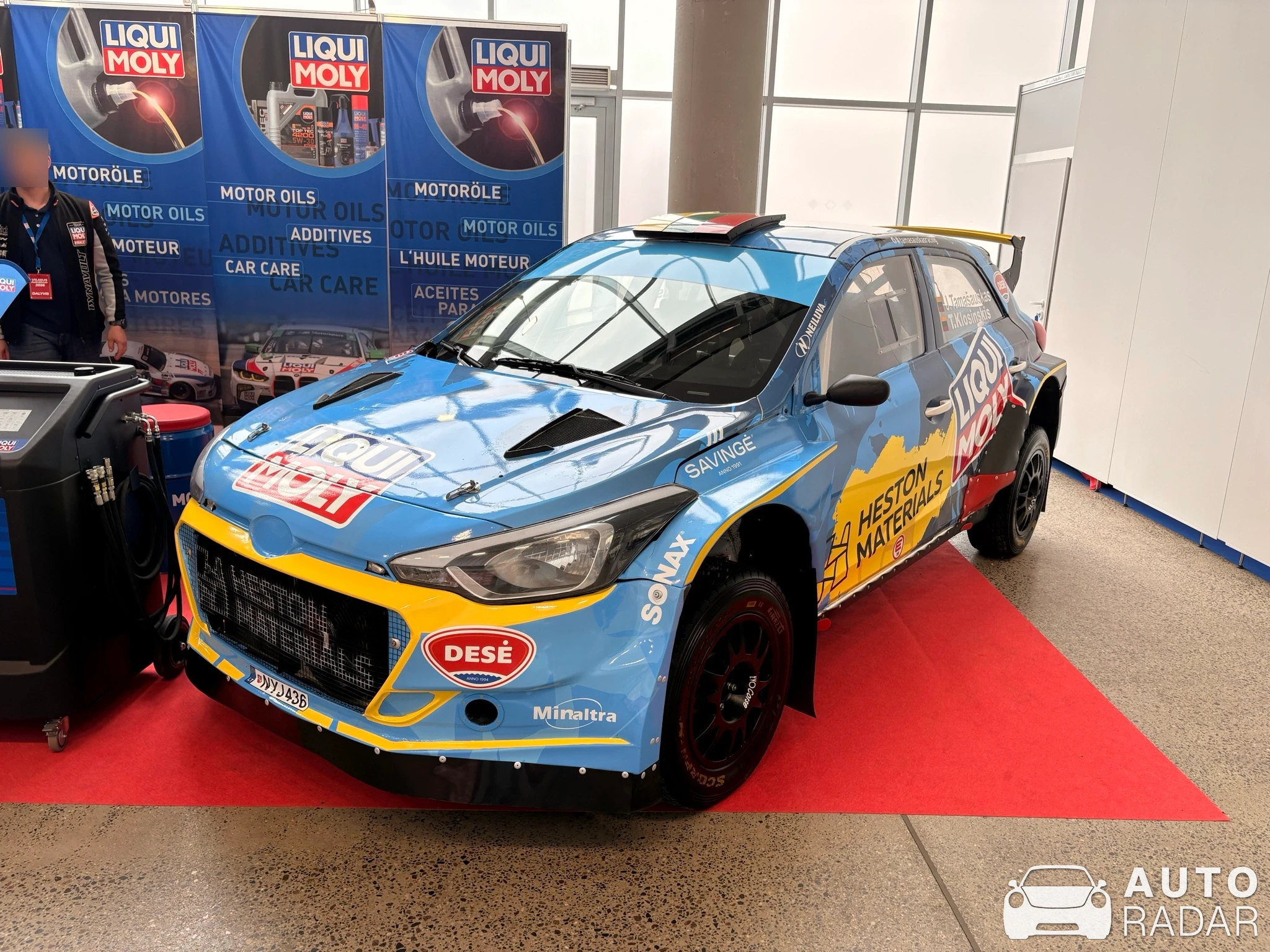 Hyundai i20 N Rally 2 spotted in Vilnius