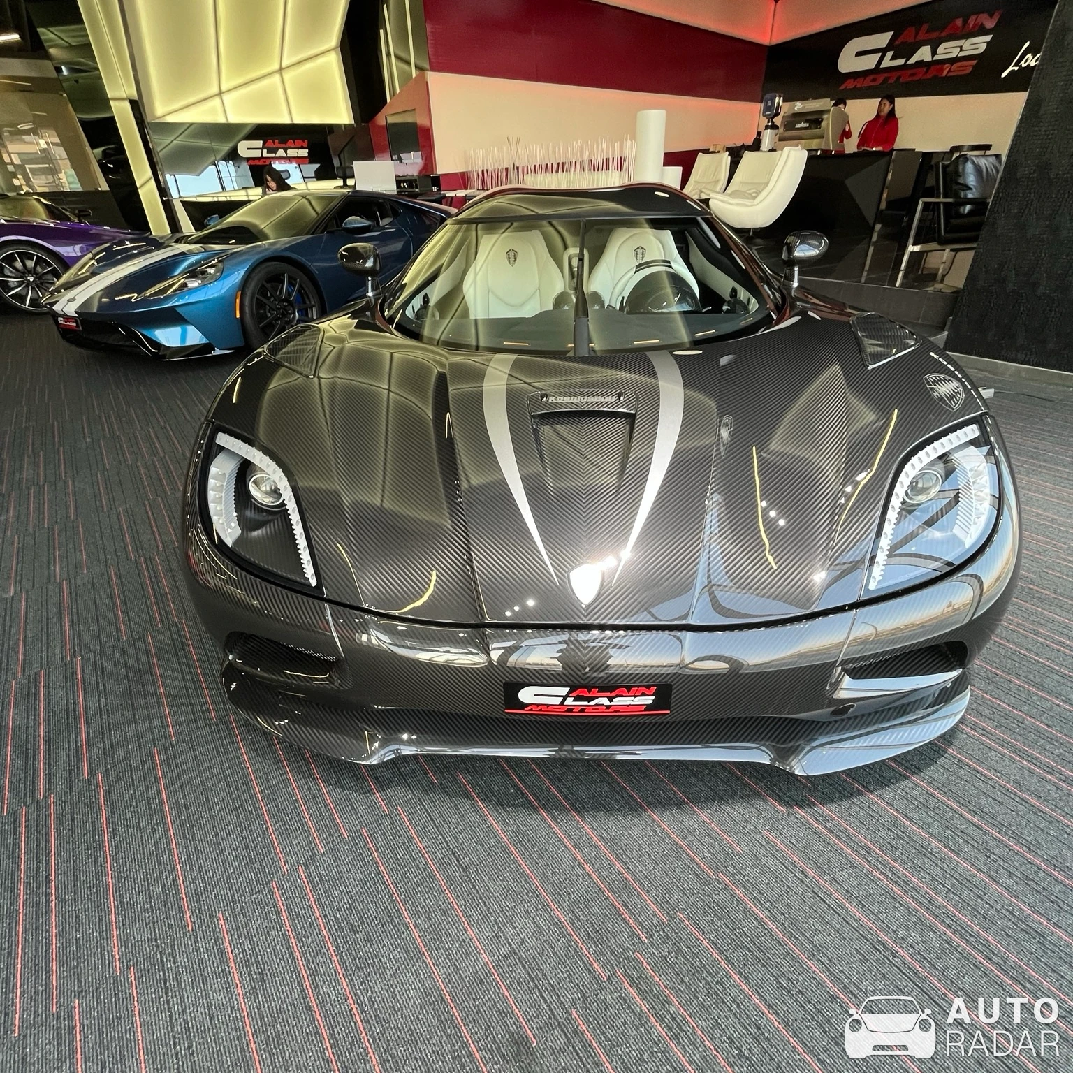 Koenigsegg Agera RS spotted in Dubai, United Arab Emirates
