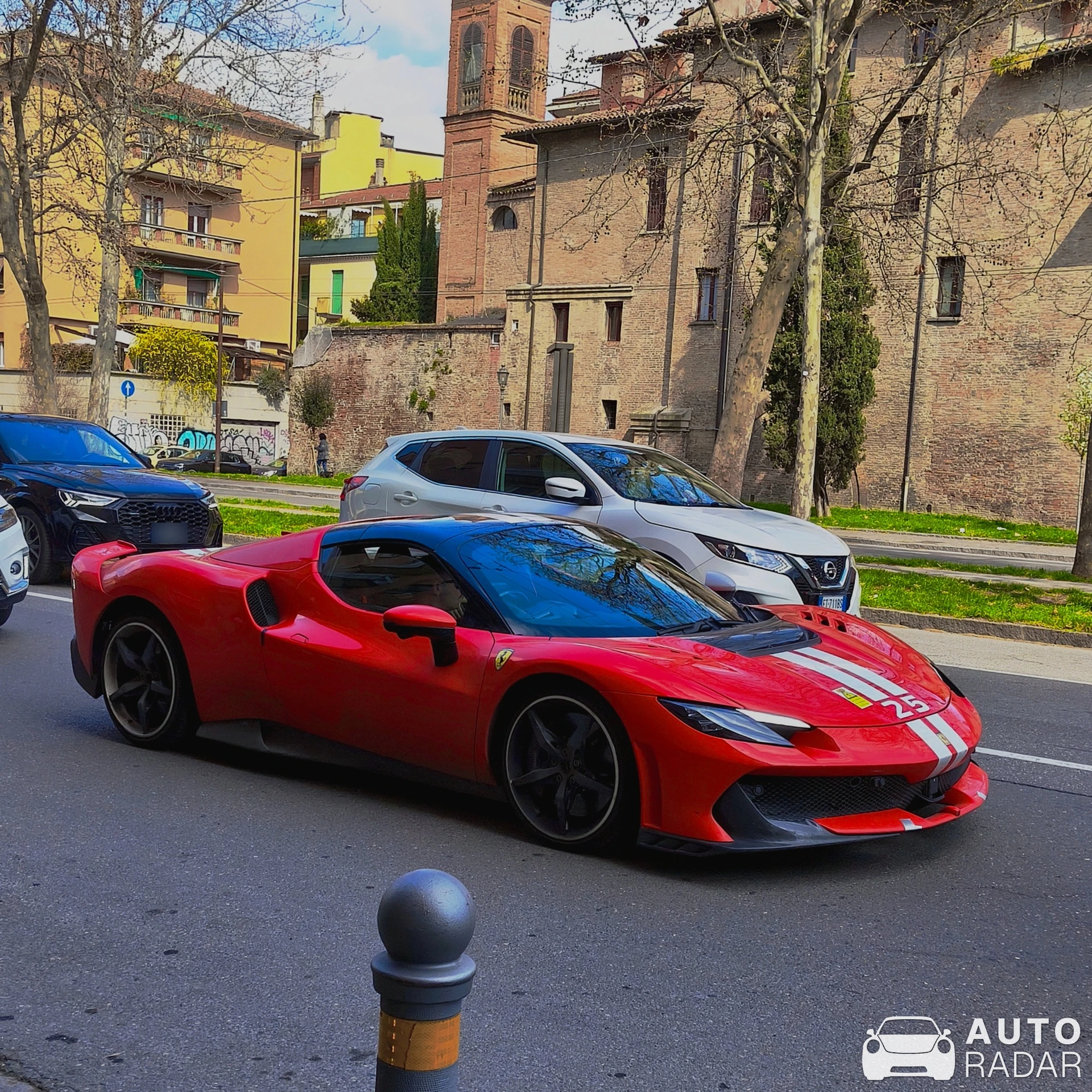 Ferrari 296 Versione Speciale Mule spotted in Bologna