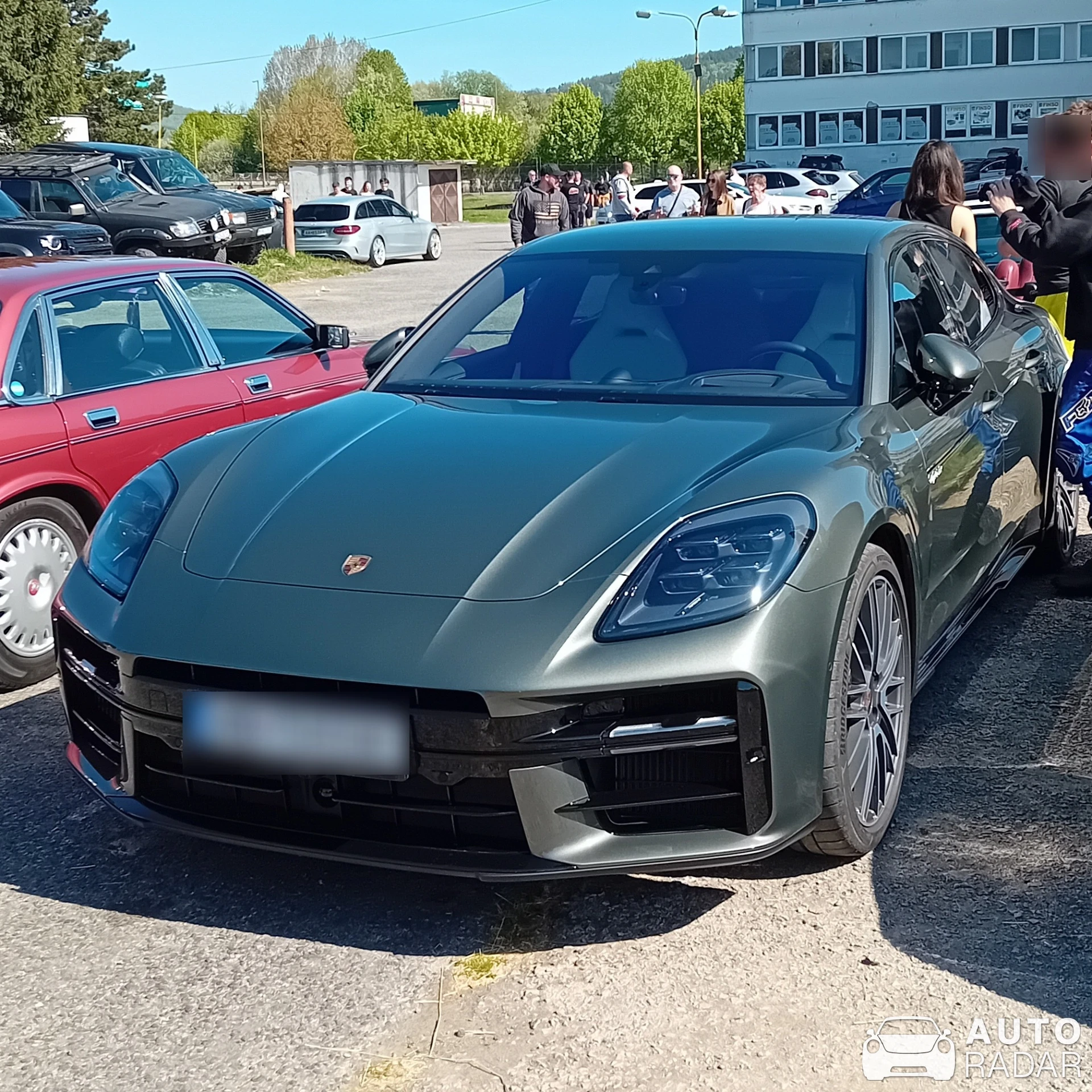 Porsche 972 Panamera 4 E-Hybrid spotted in Žilina