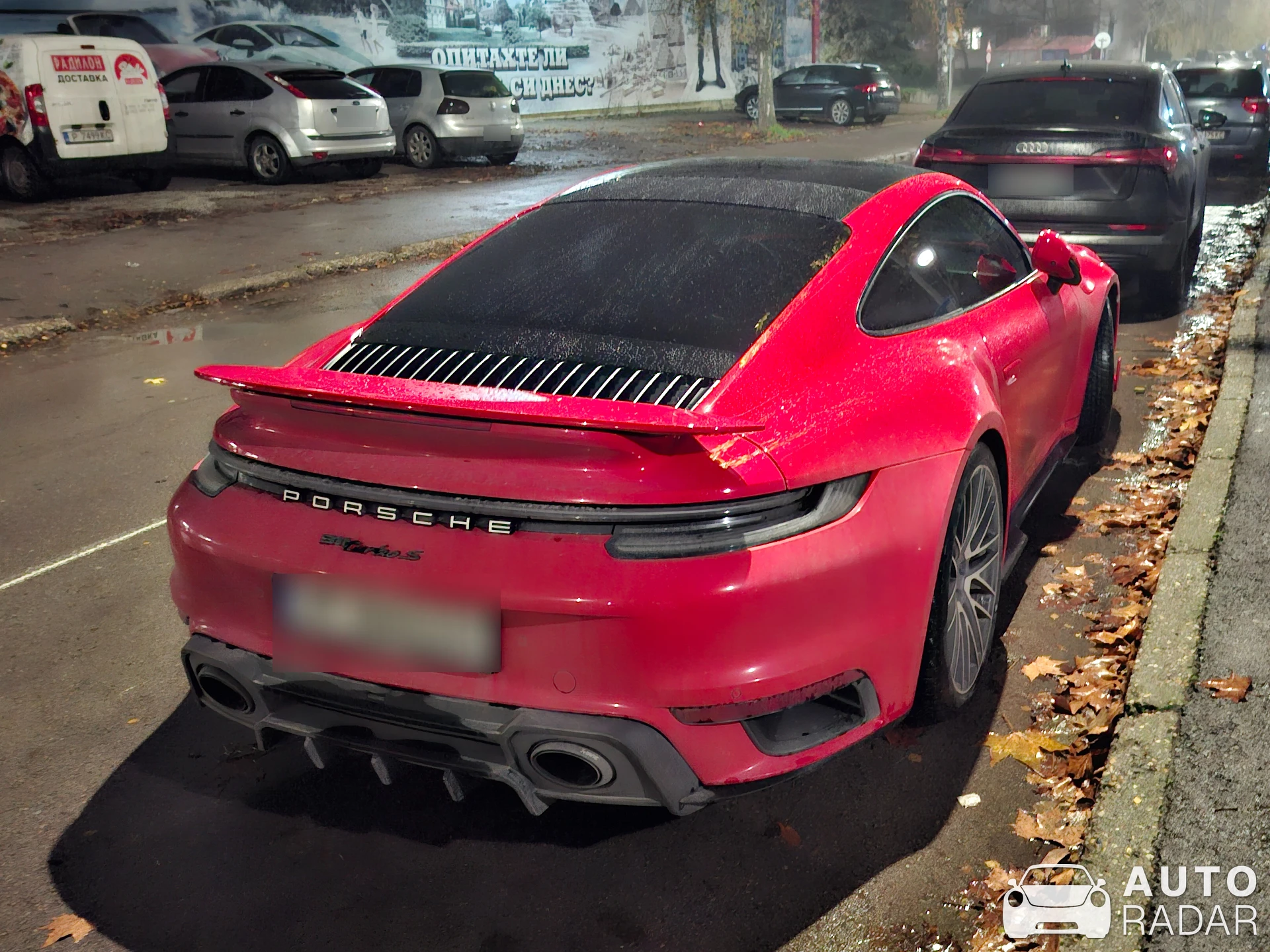 Porsche 992 Turbo S MkI spotted in Ruse