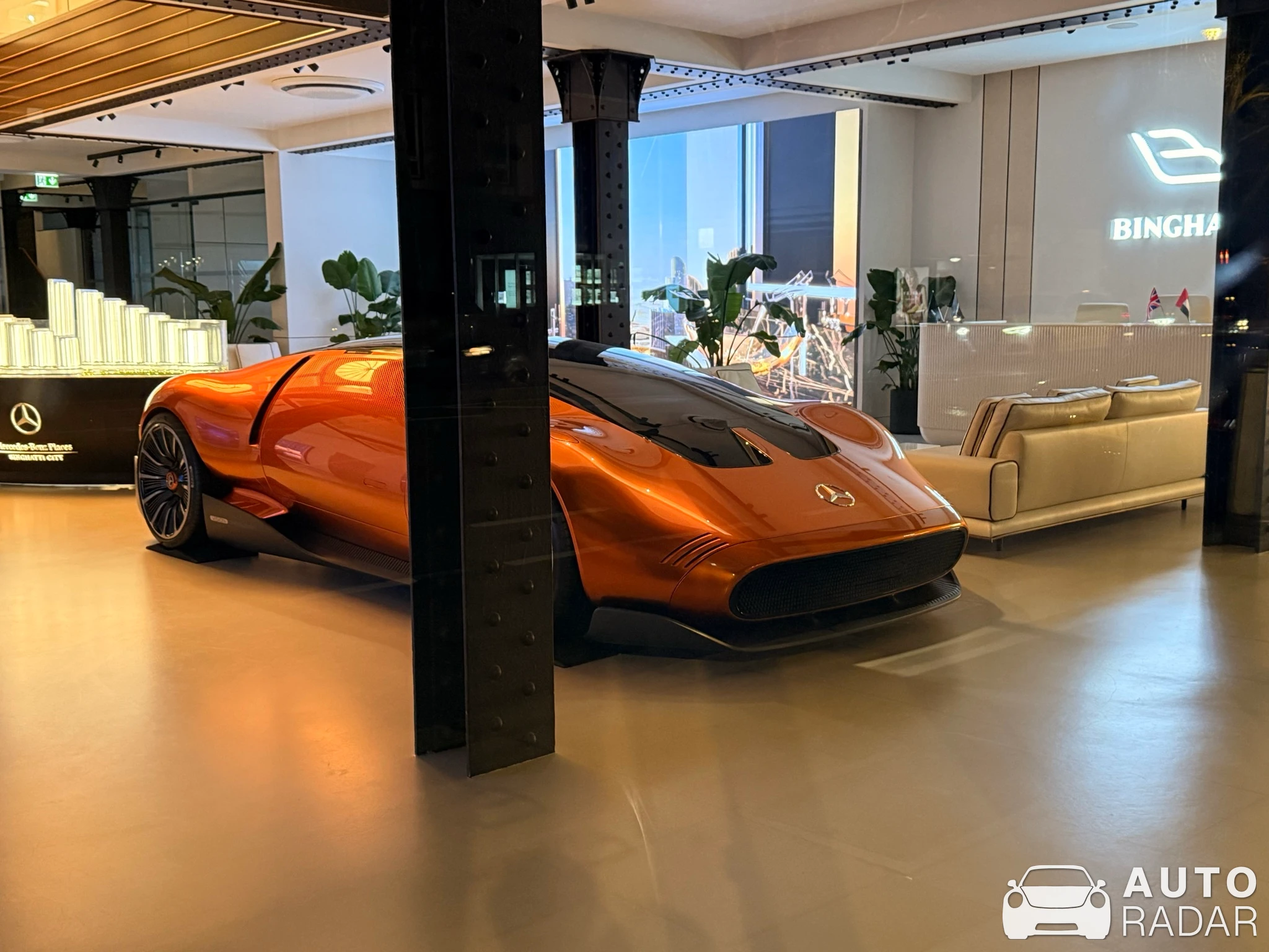 Mercedes-Benz Vision One Eleven spotted