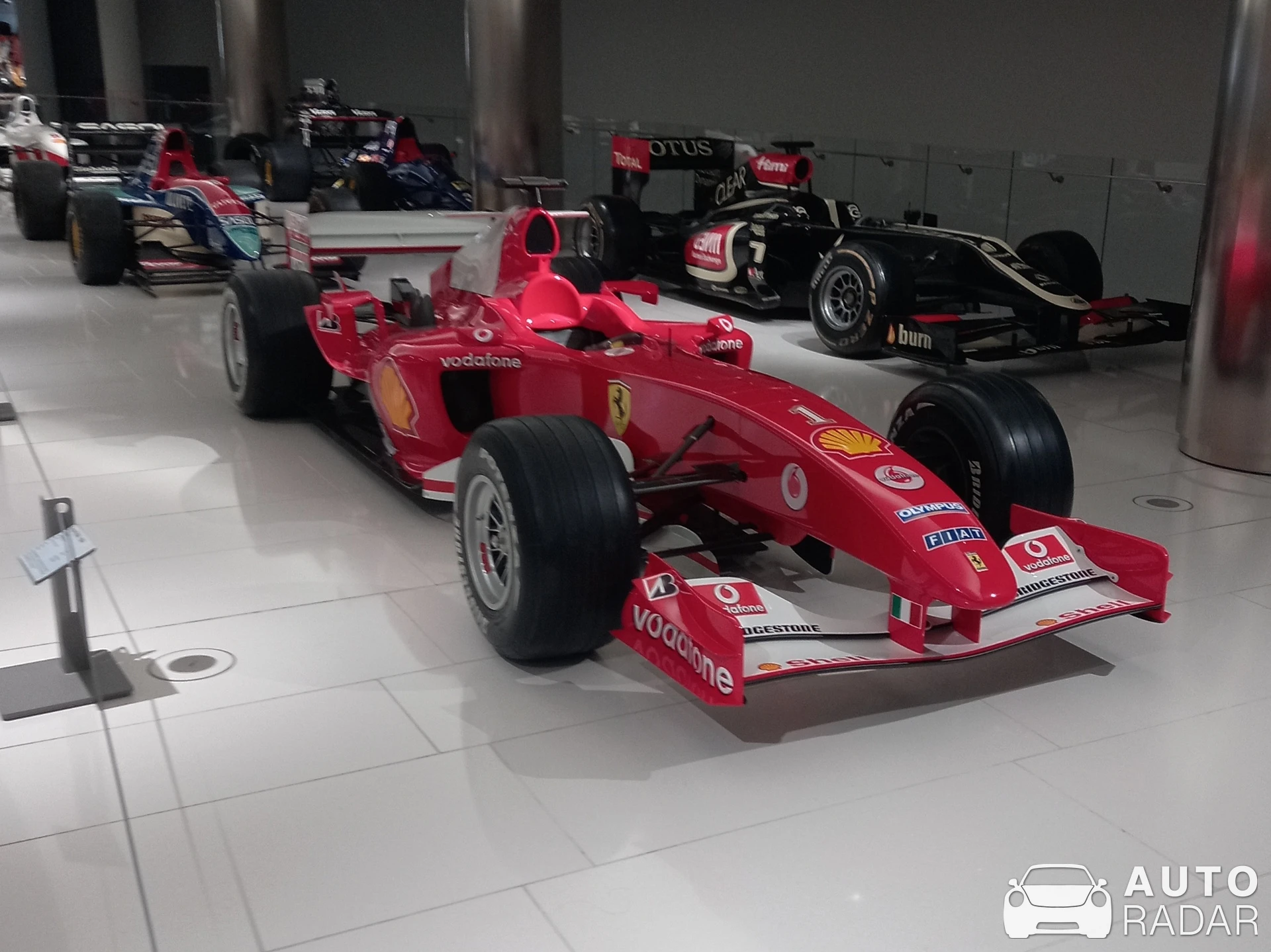 Ferrari F2004 spotted in Monaco