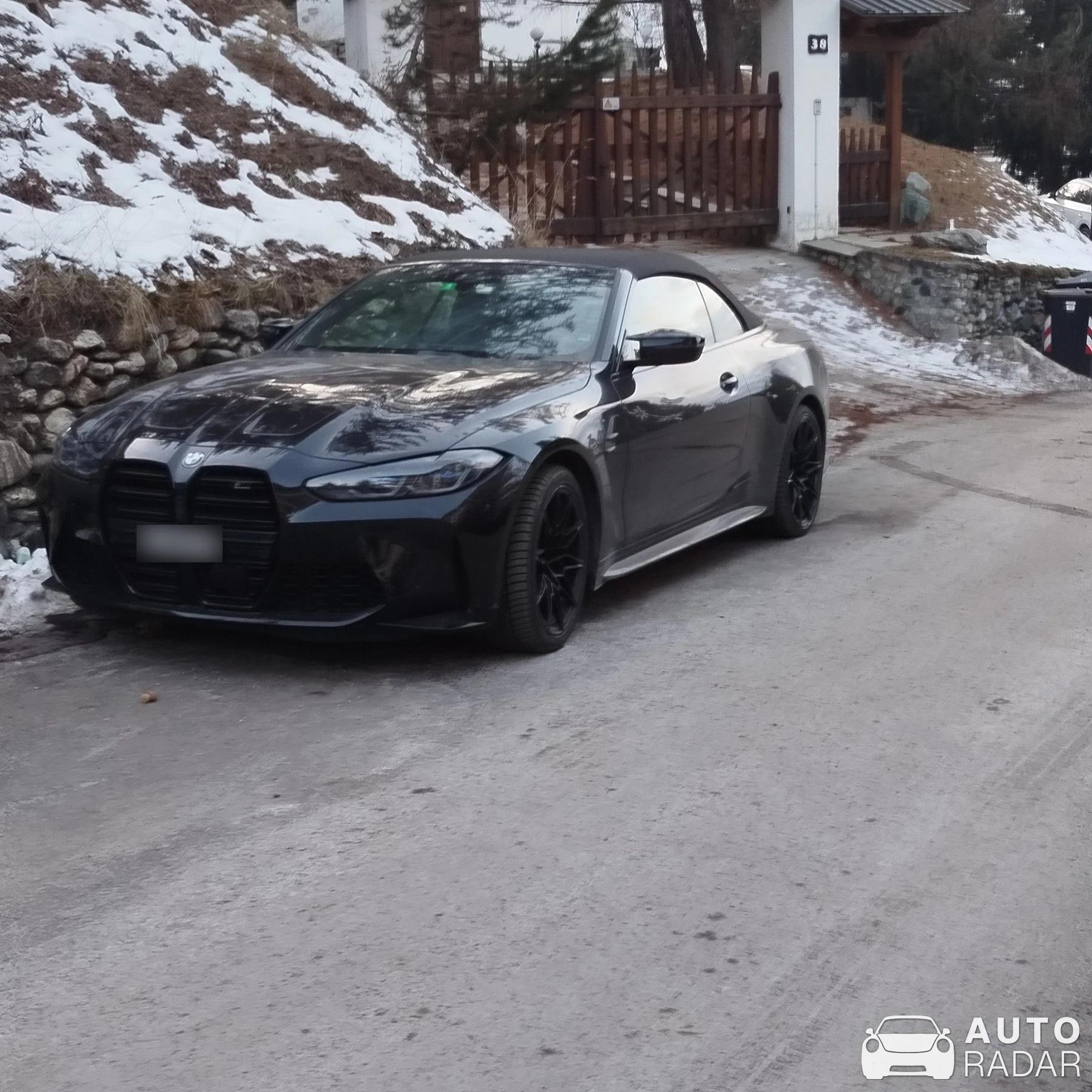 BMW M4 G83 Convertible Competition spotted in Sauze d'Oulx, Italia