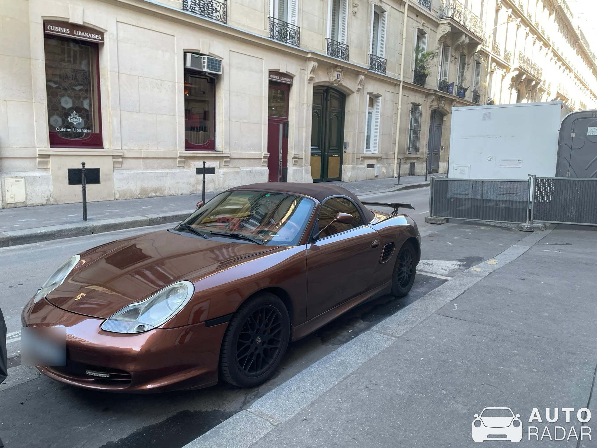 Porsche 986 Boxster spotted in Paris, France