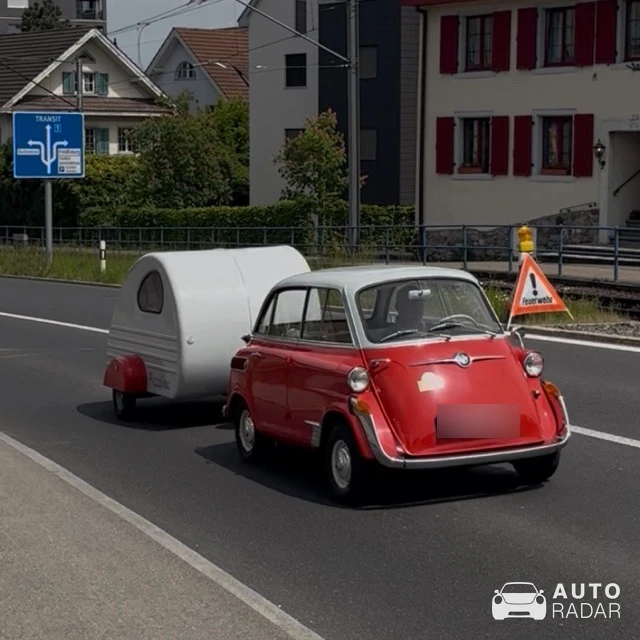 BMW Isetta 600 spotted in Rudolfstetten