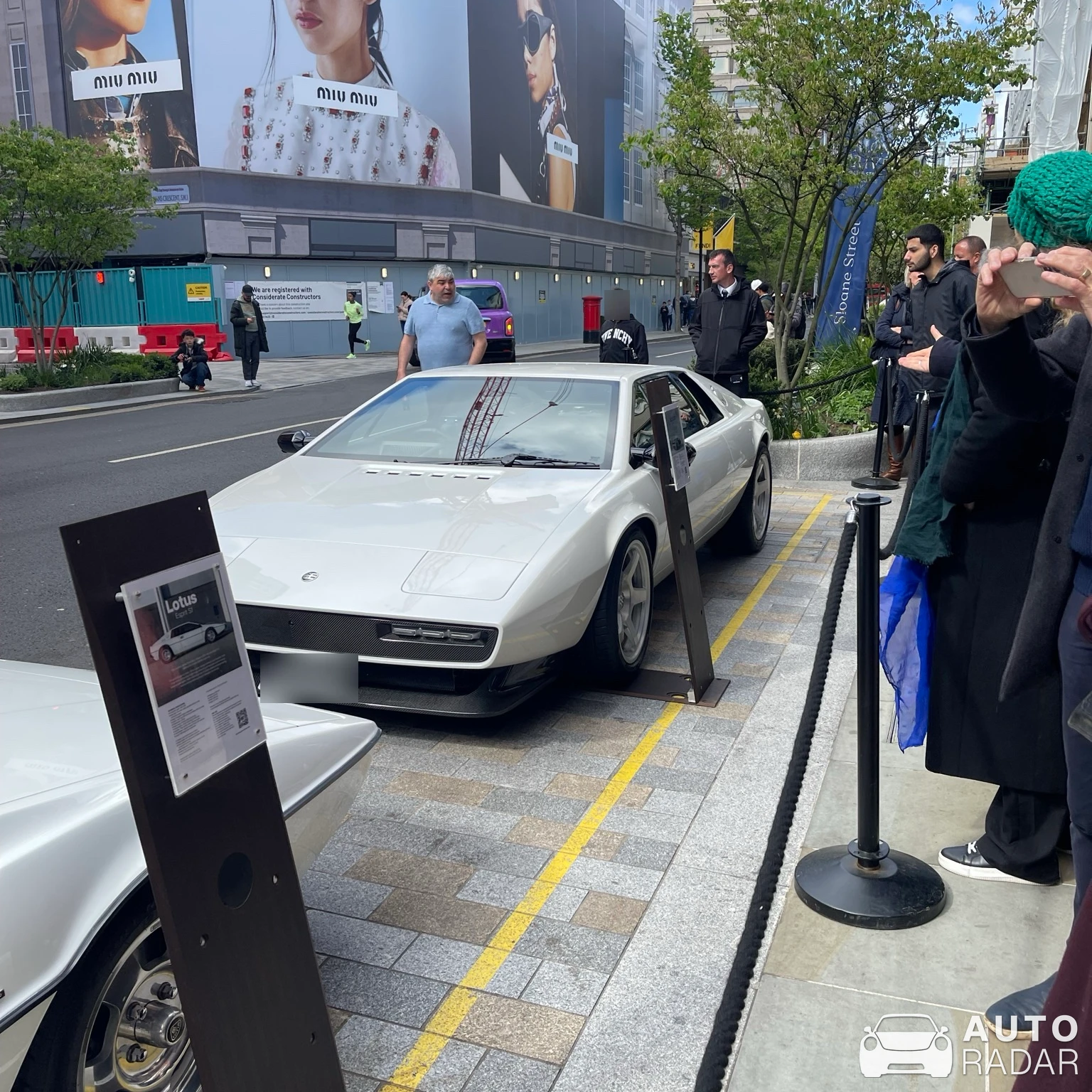 Lotus Esprit S1 spotted