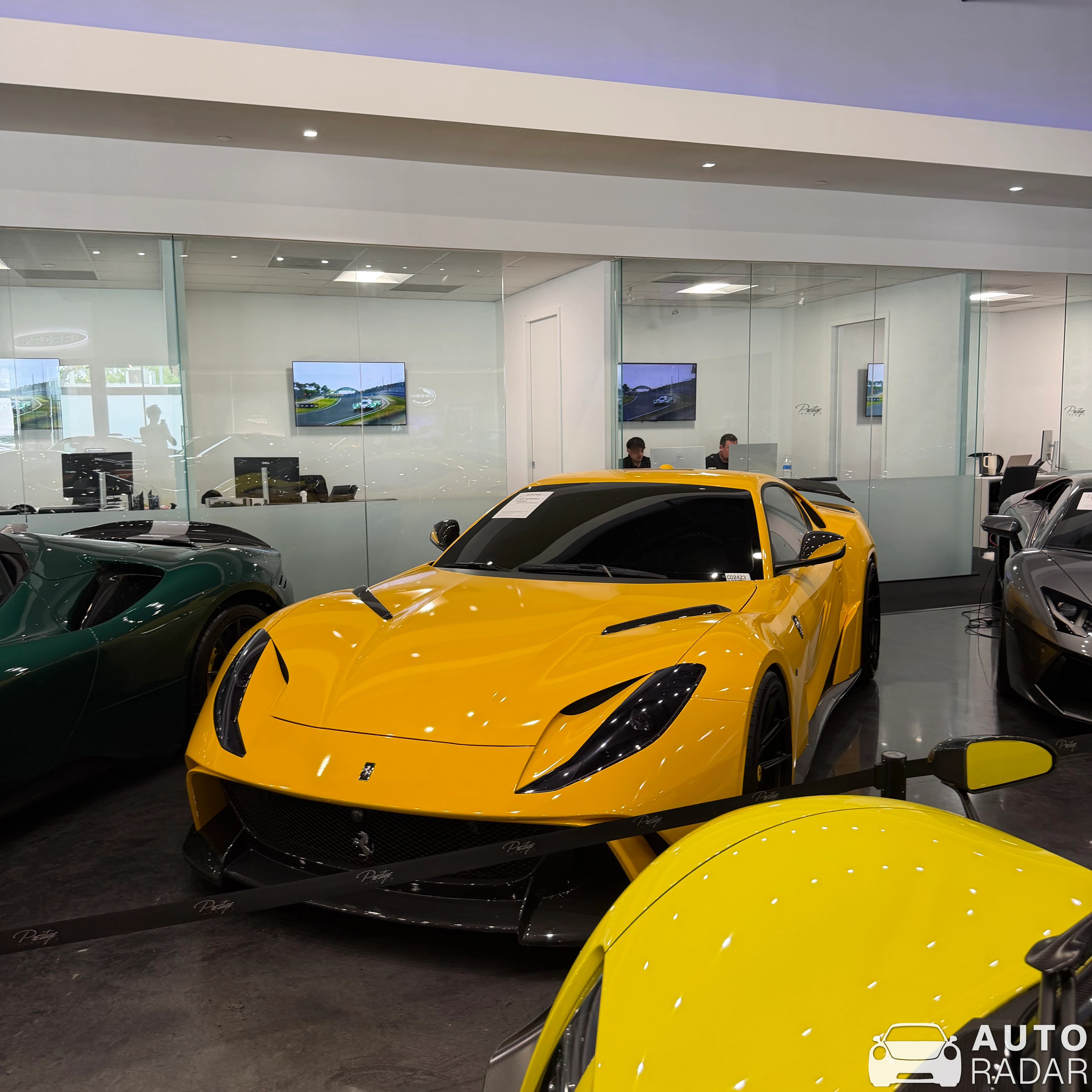 Ferrari 812 Superfast Mansory Stallone spotted in North Miami
