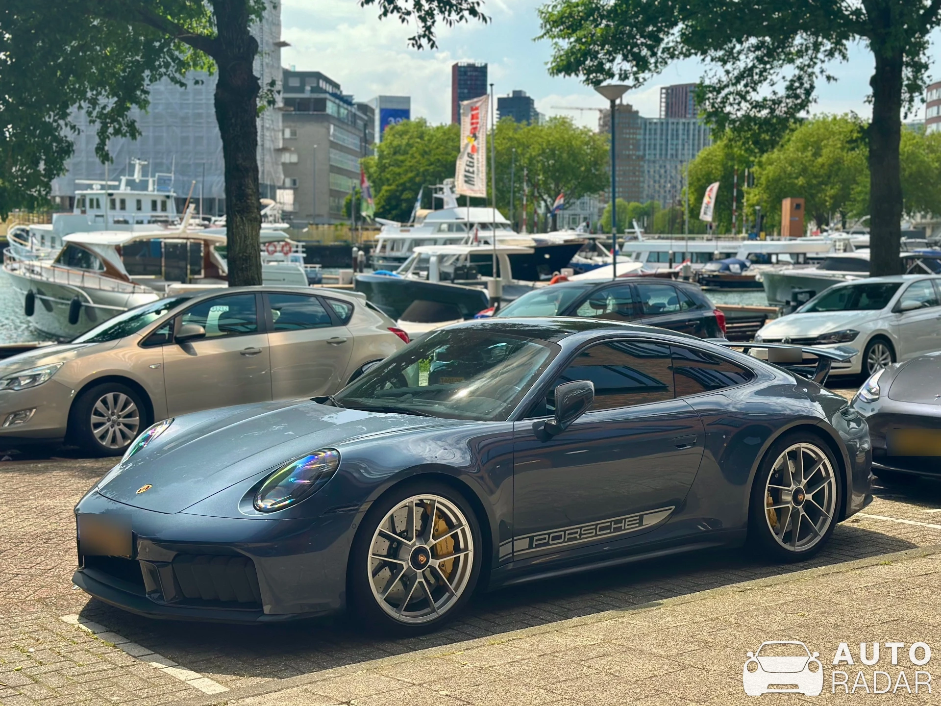 Porsche TechArt 992 Carrera 4 GTS spotted in Rotterdam