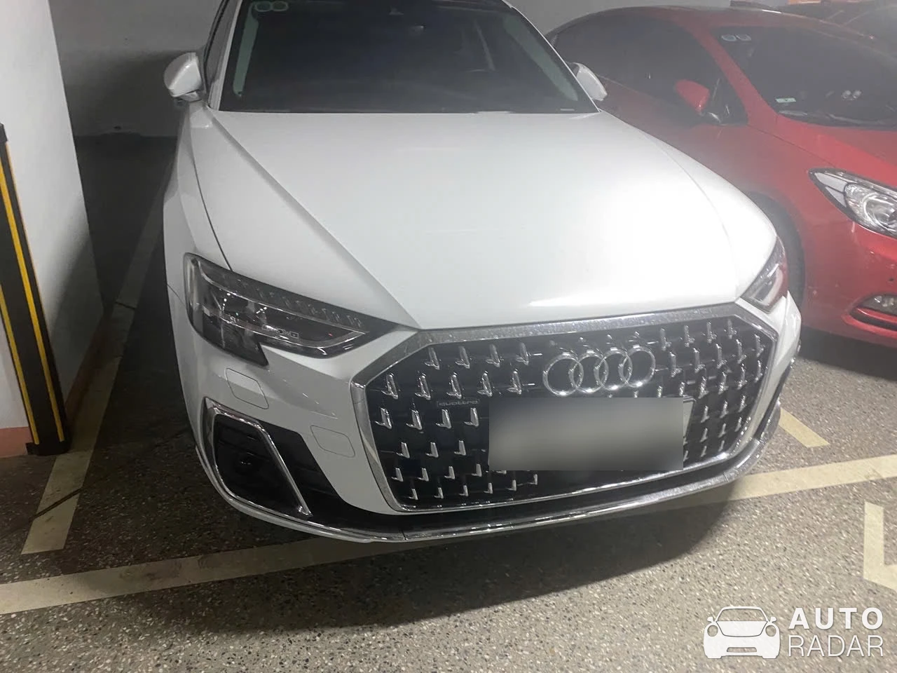 Audi A8L W12 spotted in Hanoi