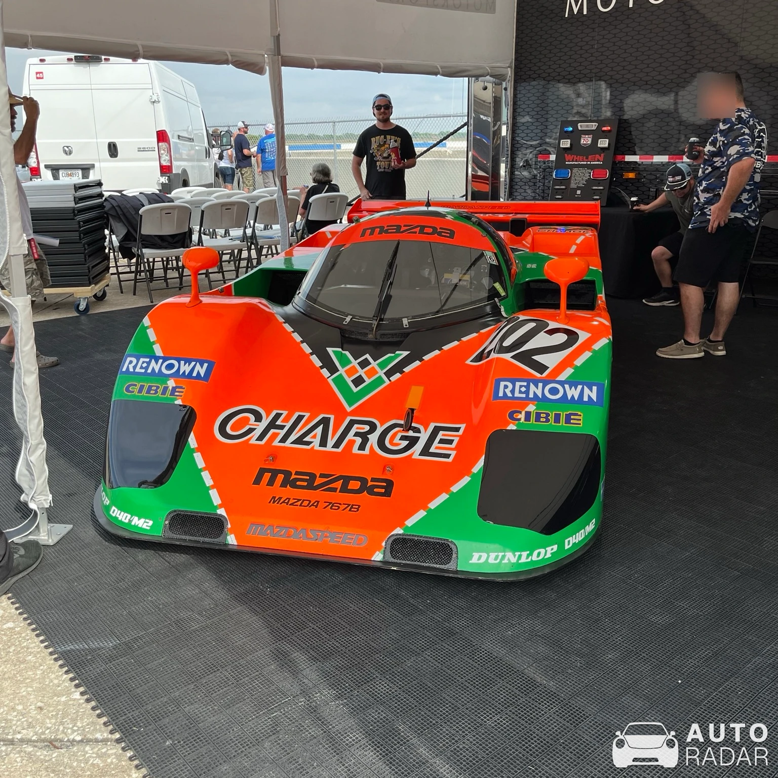 Mazda 767B spotted in Sebring