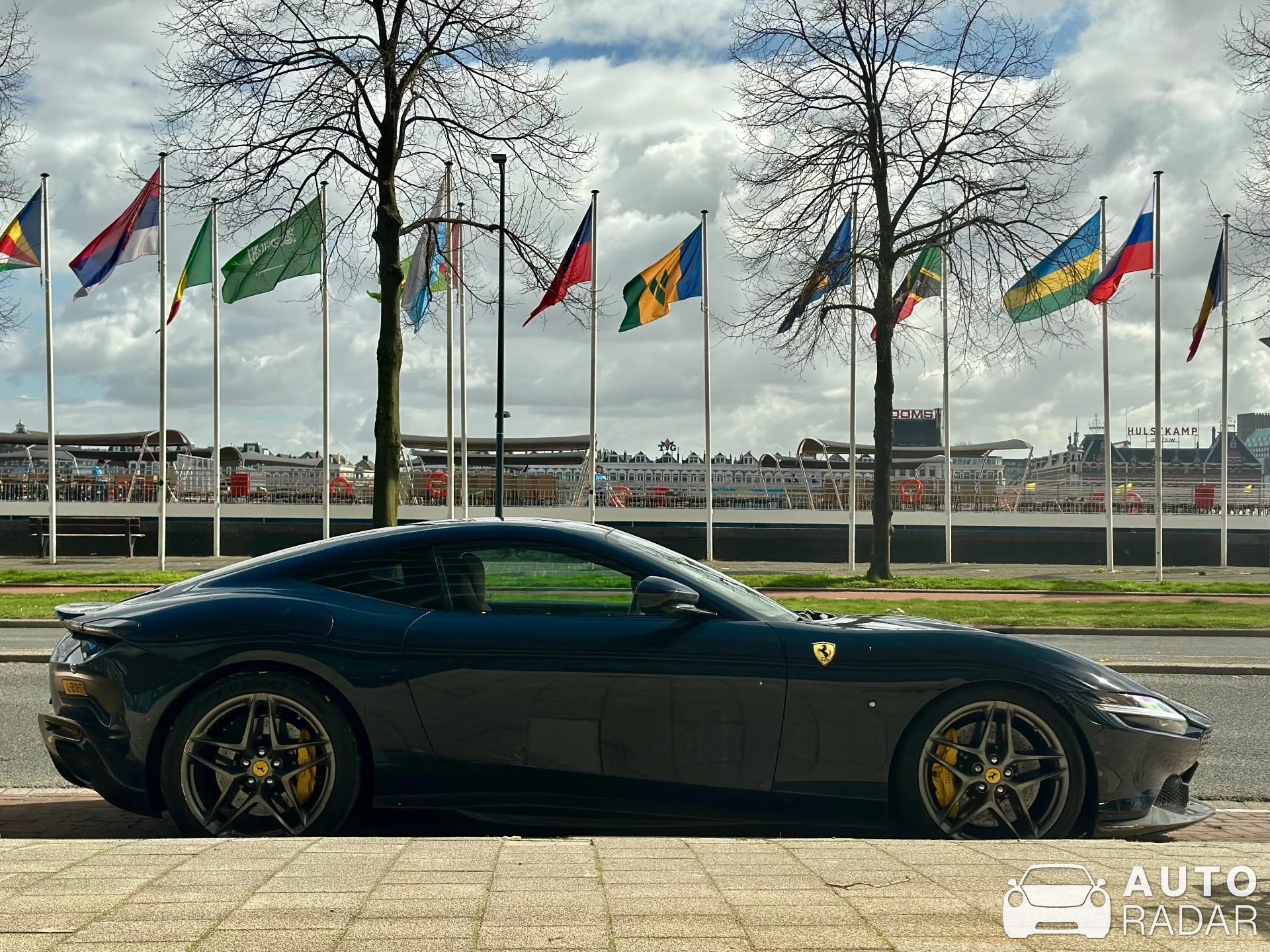 Ferrari Roma Novitec Rosso spotted in Rotterdam