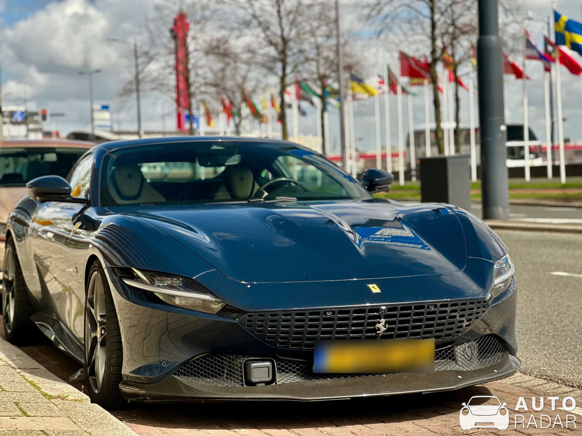 Ferrari Roma Novitec Rosso spotted in Rotterdam, Netherlands