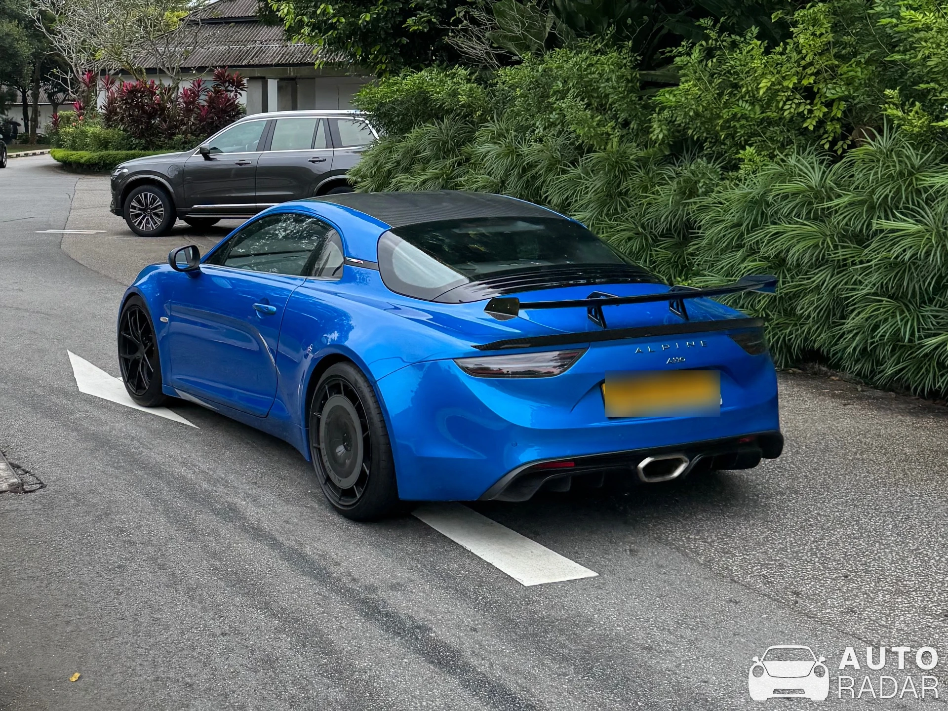 Alpine A110 spotted in Singapore, Singapore