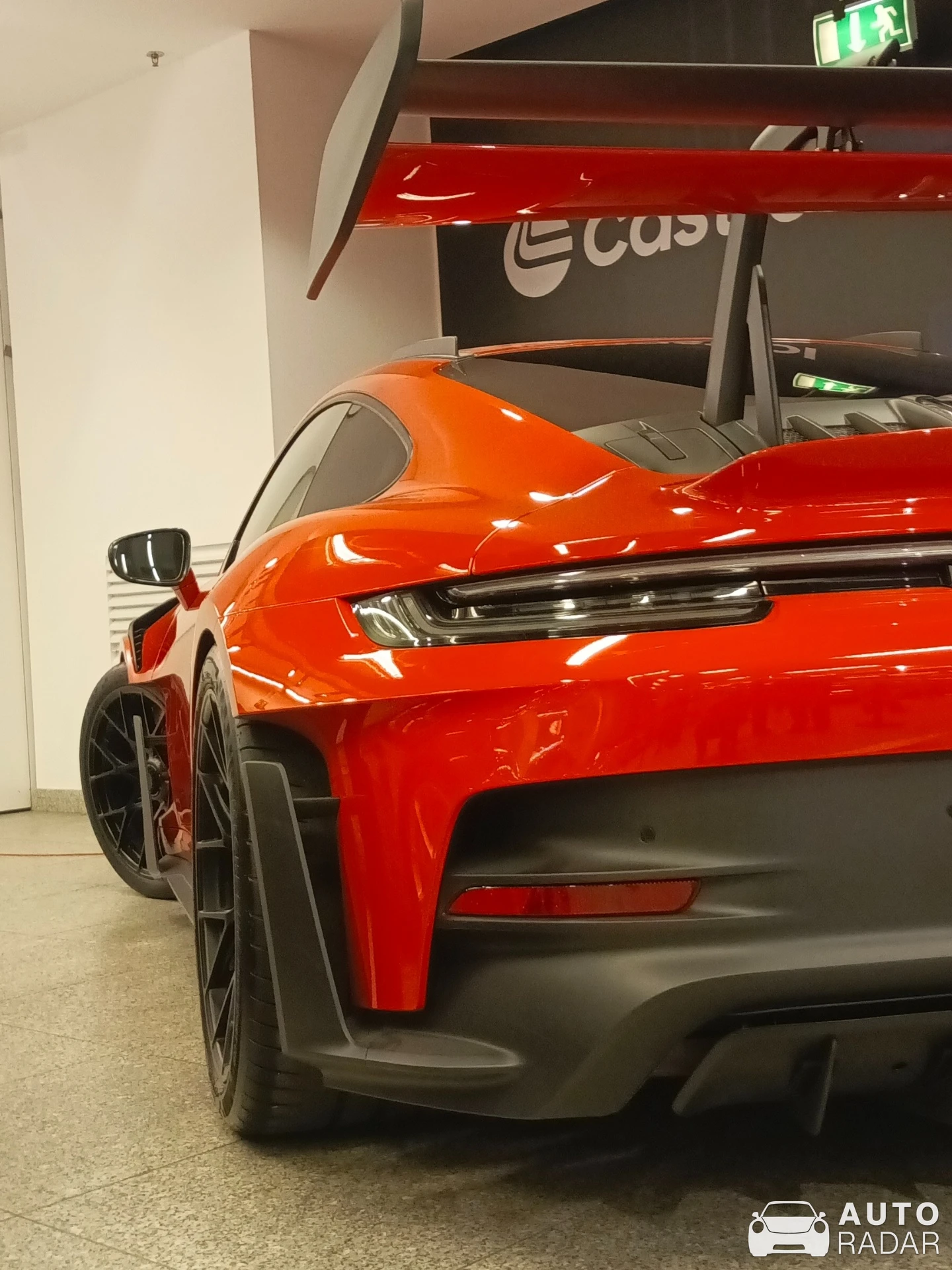 Porsche 992 GT3 RS MkI spotted in Warszawa, Poland