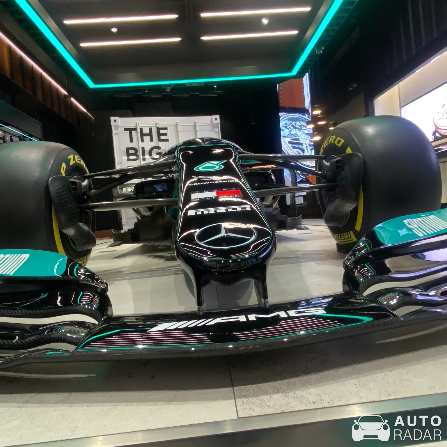 Mercedes-AMG F1 W12 EQ Power+ spotted in Dubai