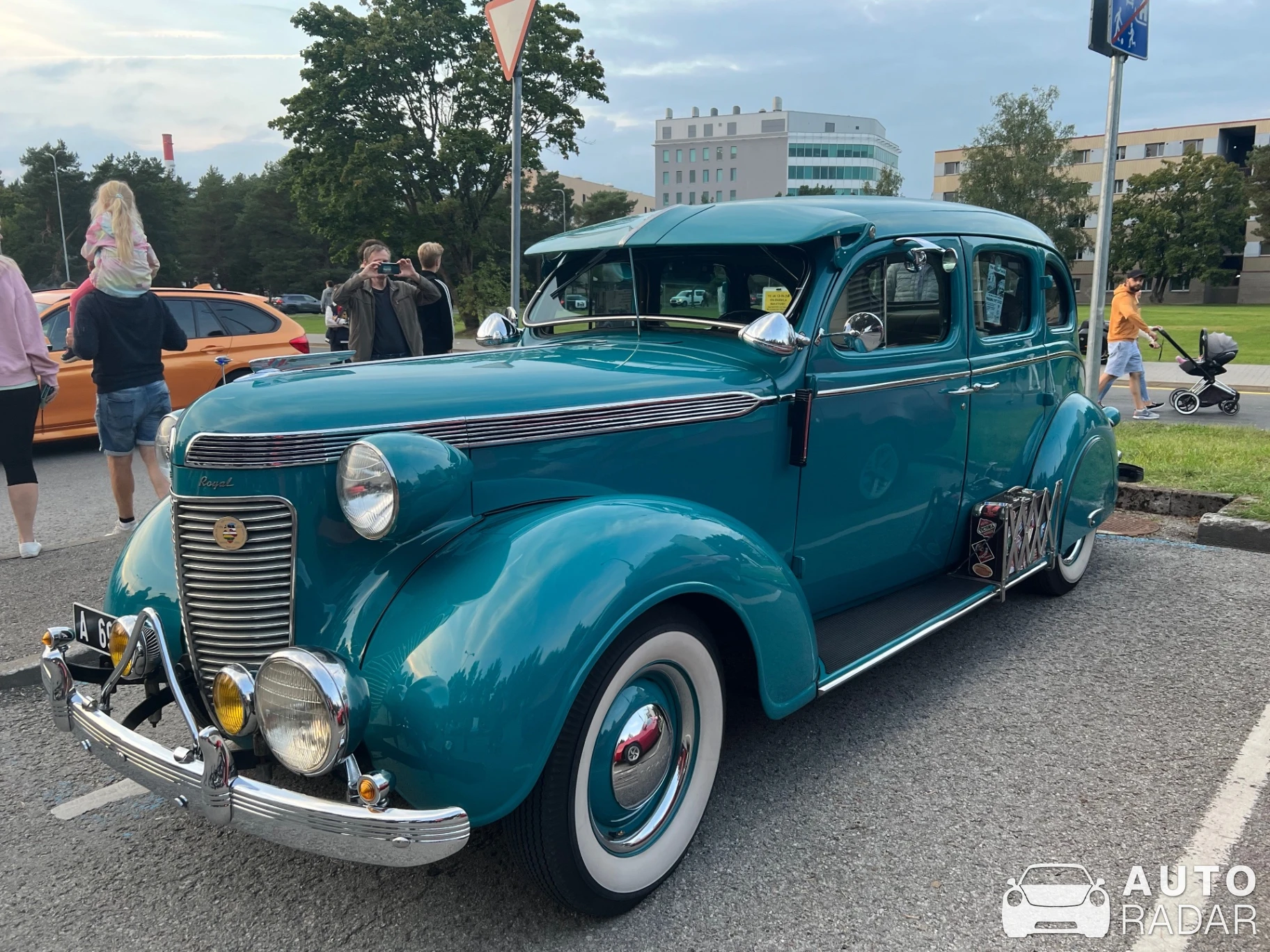Chrysler Royal spotted in Tallinn, Estonia