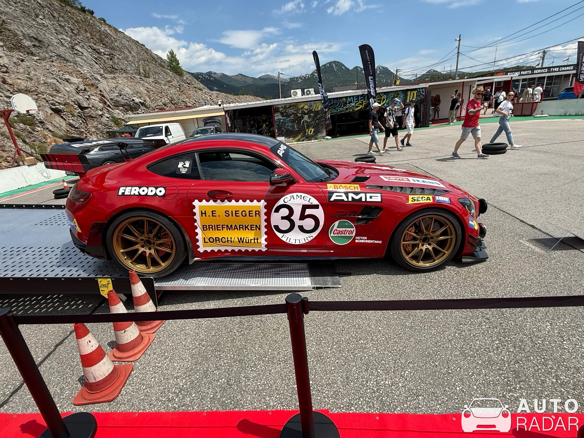 Mercedes-AMG GT3 spotted in Soboli