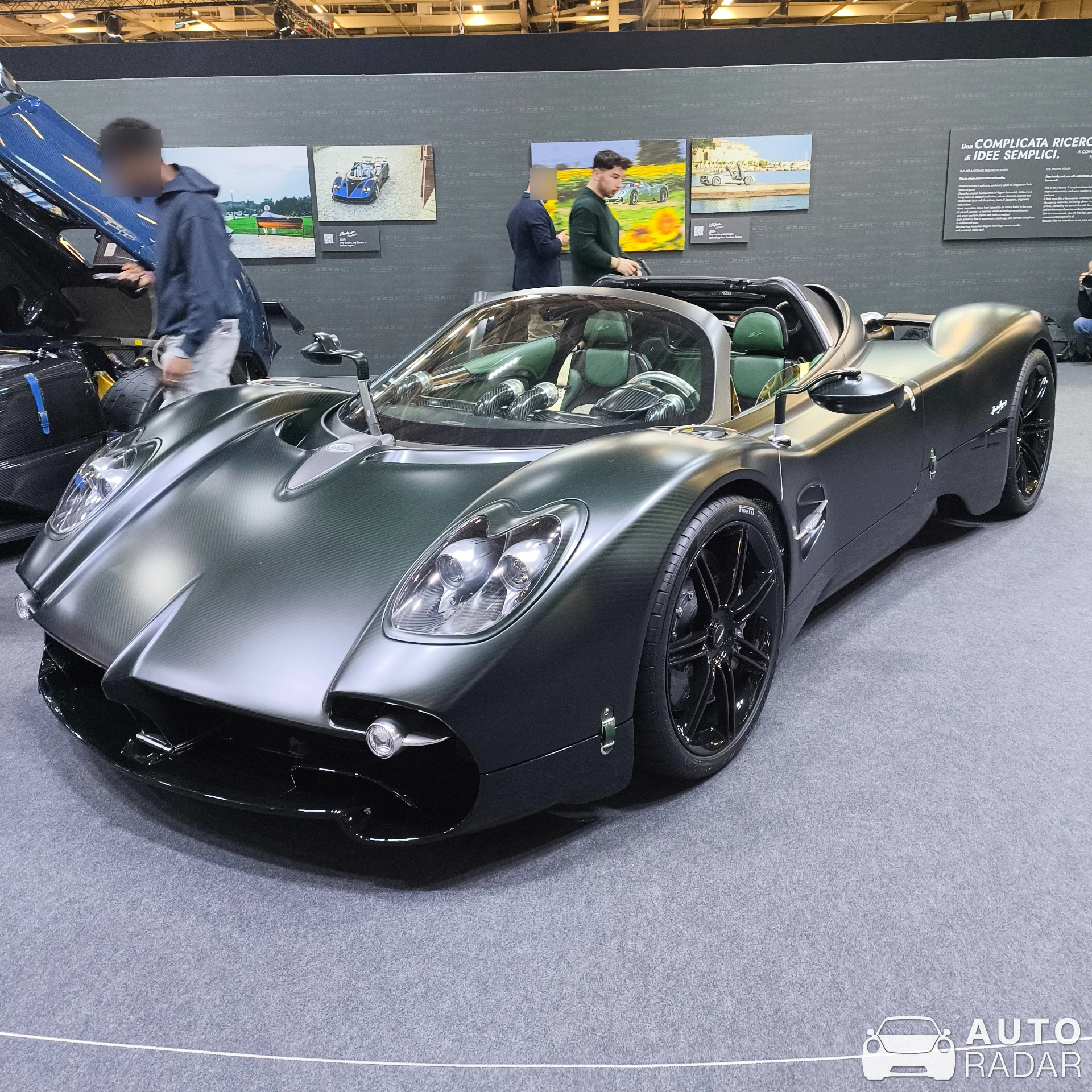 Pagani Utopia spotted in Paris, France