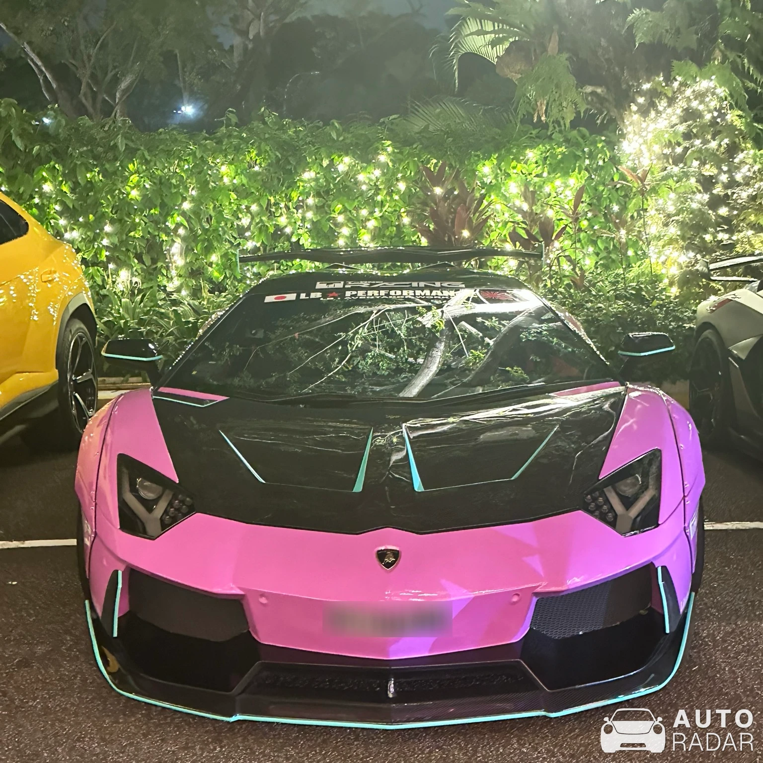 Lamborghini Aventador LP700-4 Liberty Walk LB Performance spotted in Singapore