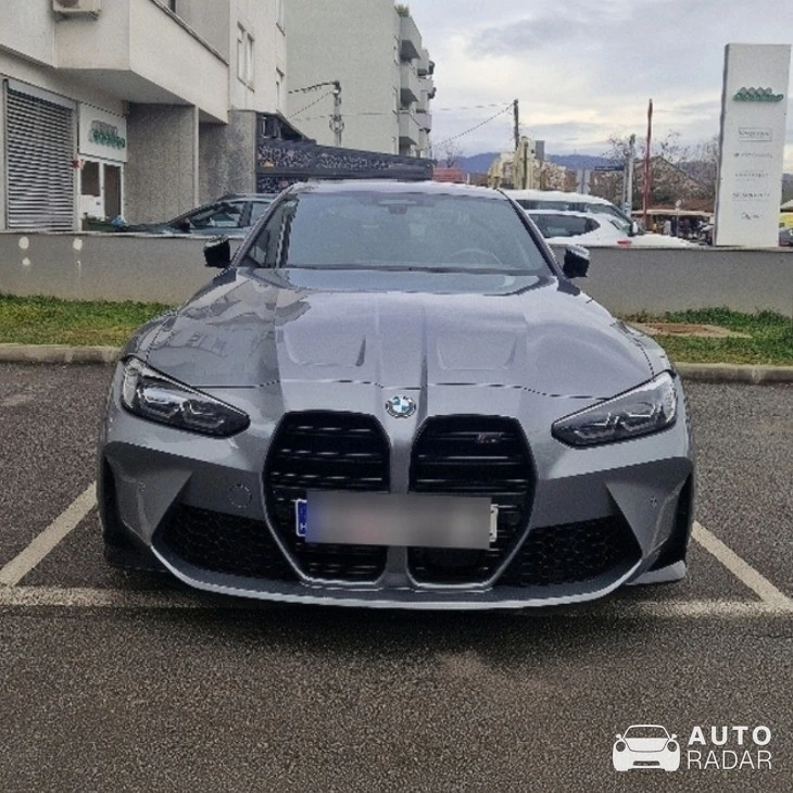 BMW M3 G80 Sedan Competition spotted in Zagreb, Hrvatska
