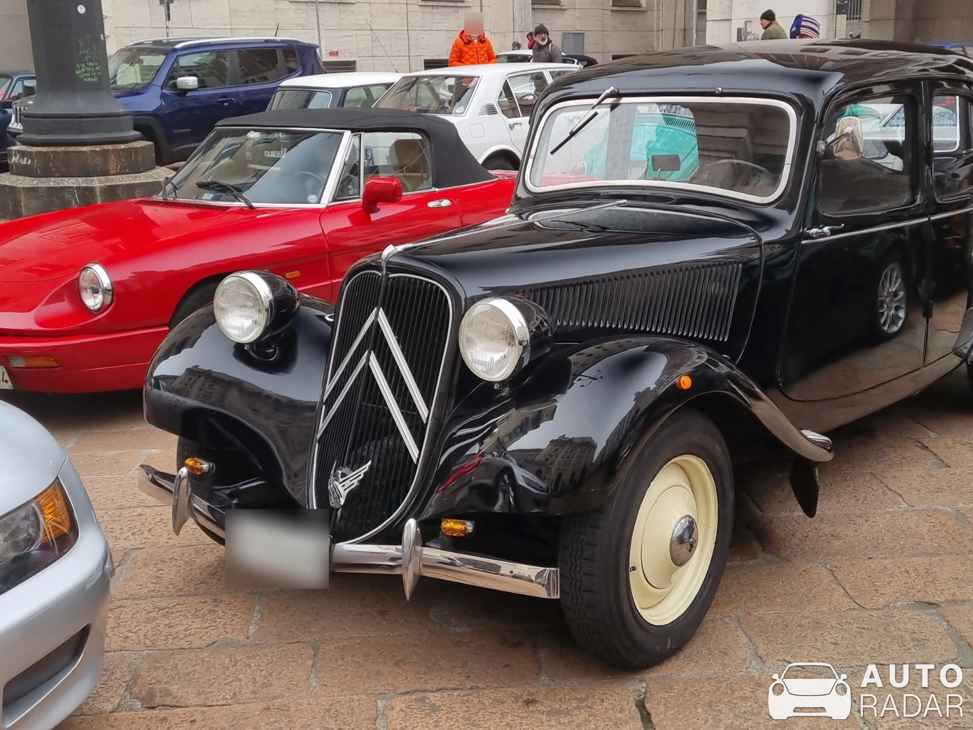 Citroën Traction Avant spotted in Milano, Italy