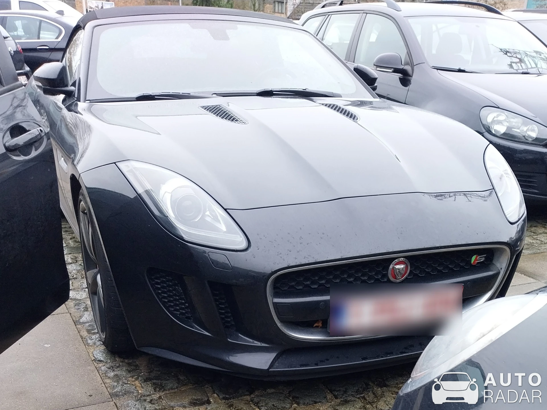 Jaguar F-Type S Convertible spotted in Waregem, Belgium