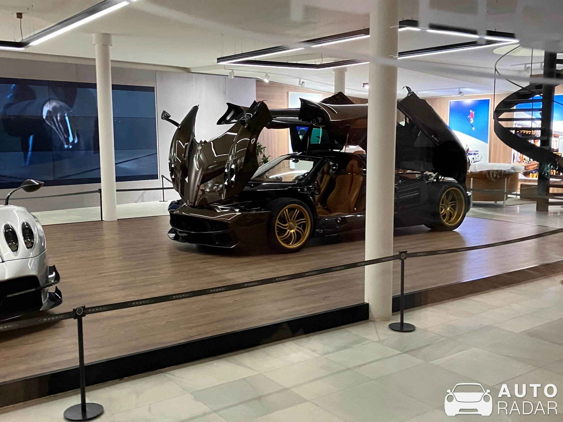 Pagani Huayra spotted in St. Moritz, Switzerland