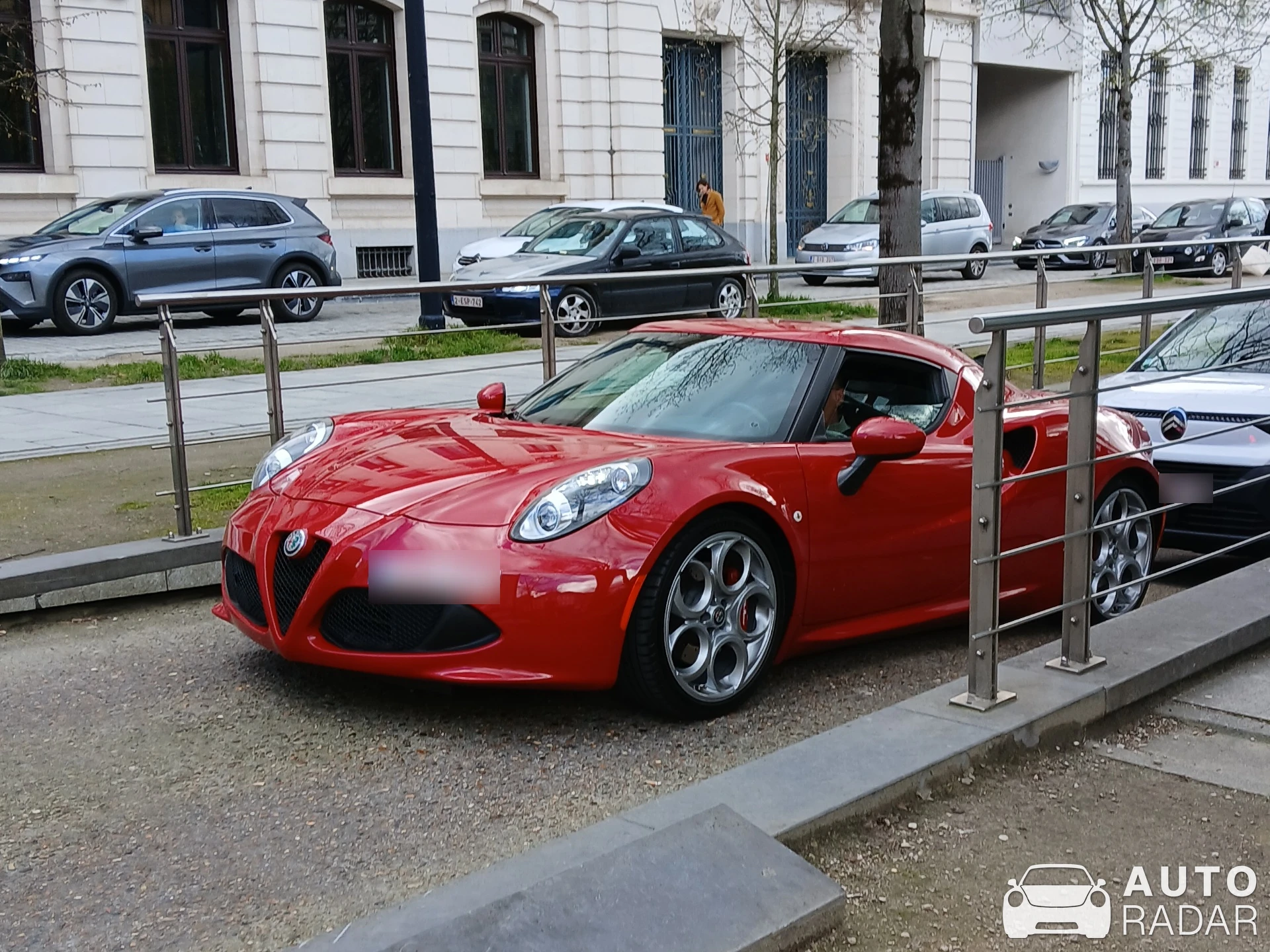 Alfa Romeo 4C Coupé Competizione spotted in Gent
