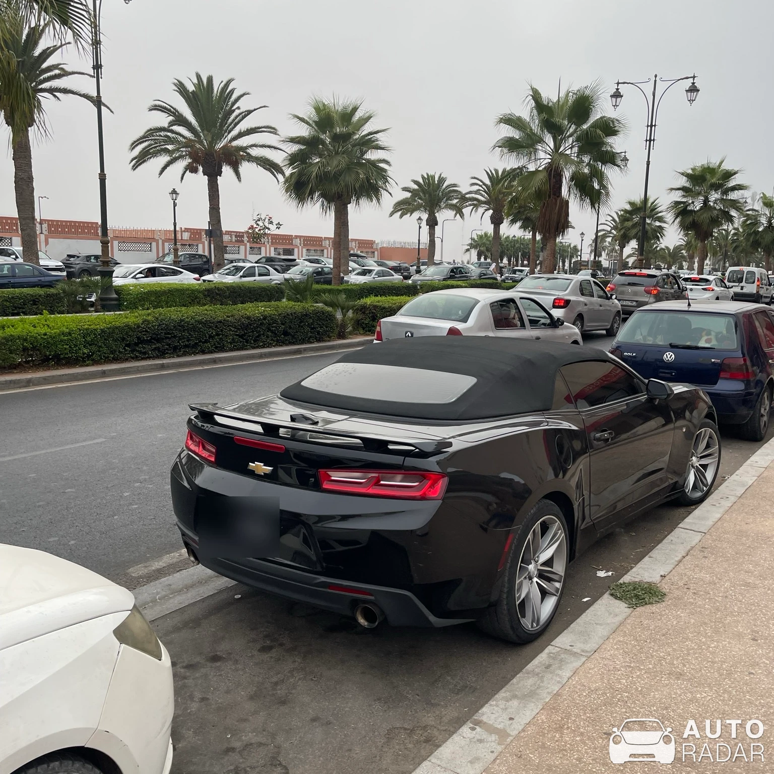 Chevrolet Camaro SS Convertible spotted in Agadir