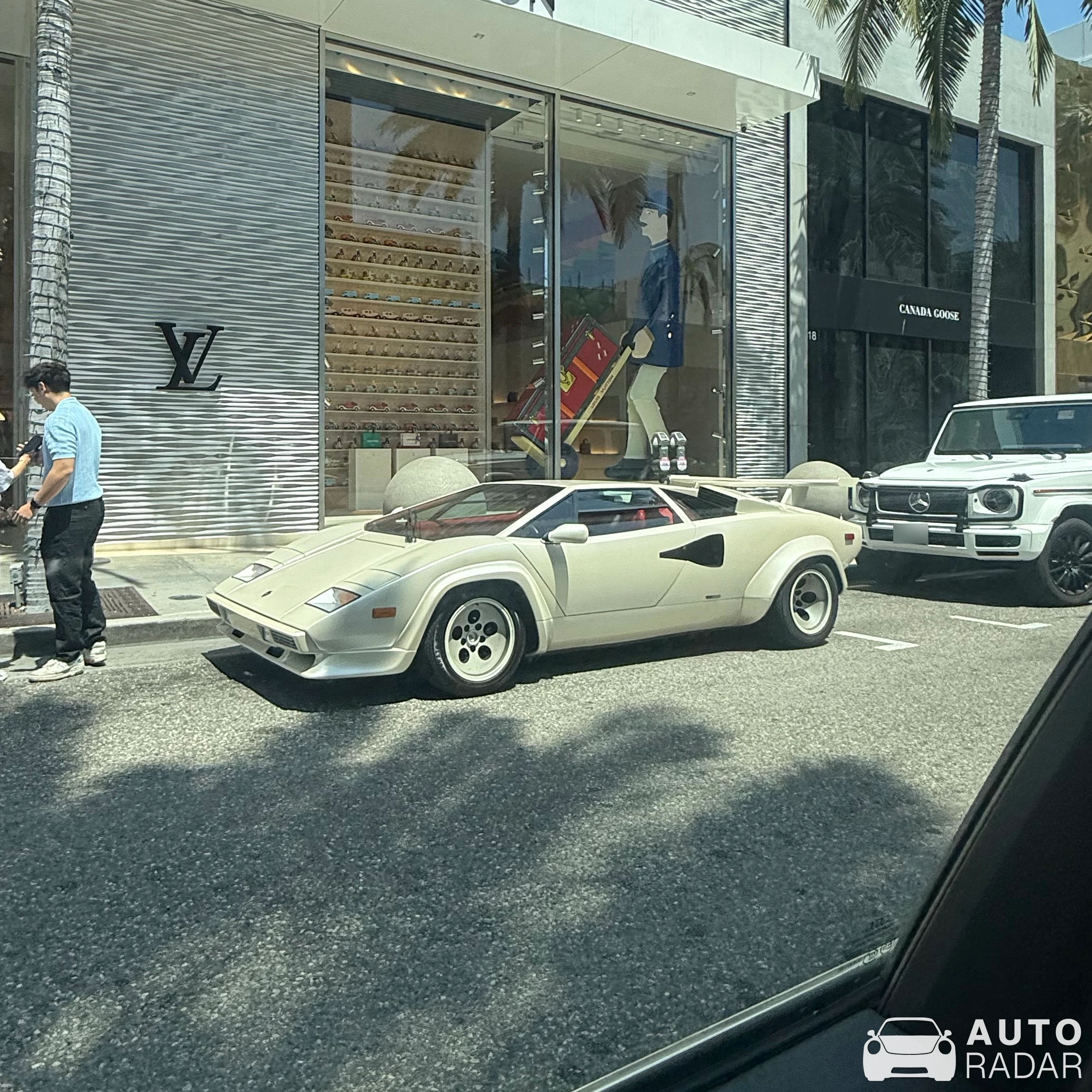 Lamborghini Countach LP5000 S spotted in Beverly Hills