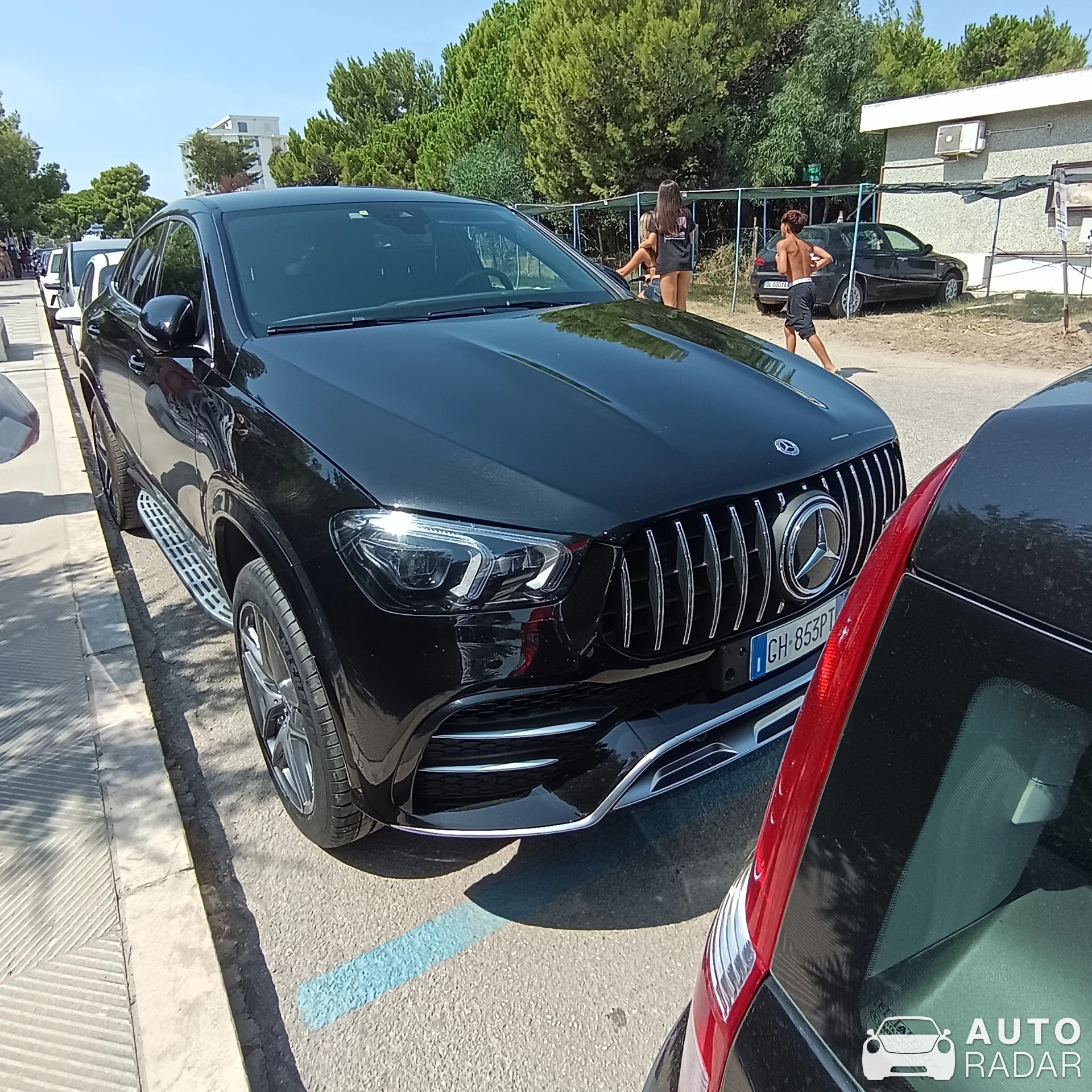 Mercedes-AMG GLE 53 Hybrid Coupé C167 2024 spotted in Termoli