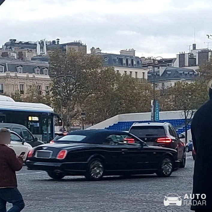 Bentley Azure spotted in Paris, France