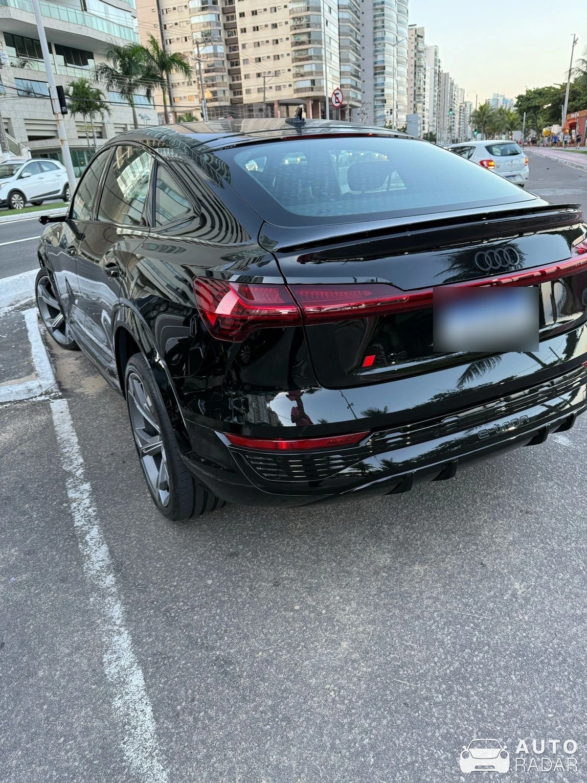 Audi Q8 E-Tron Sportback spotted