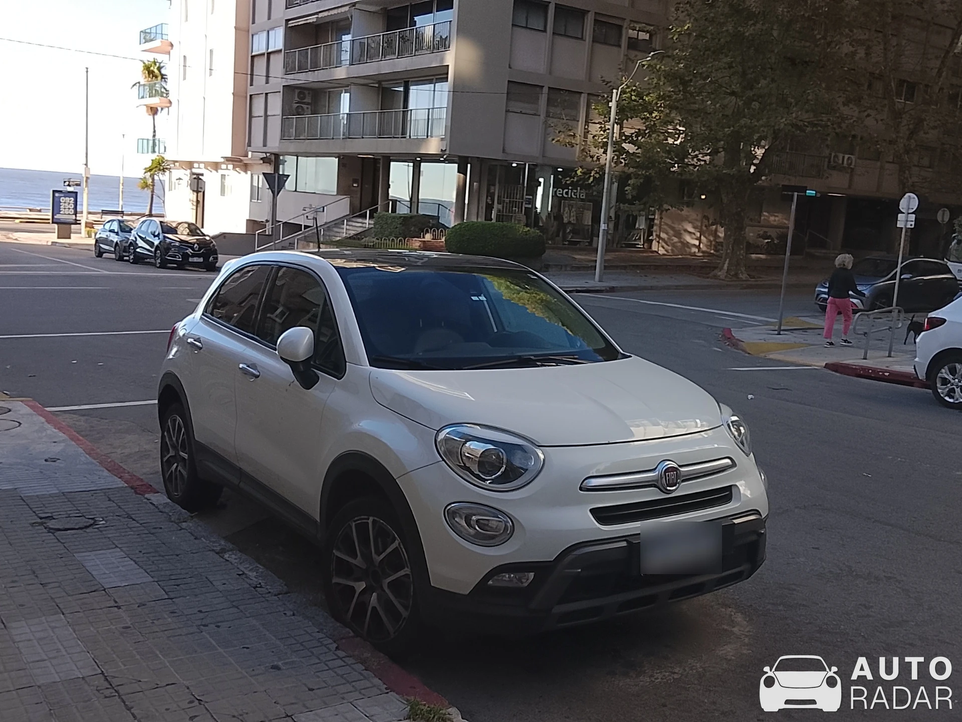 Fiat 500x spotted in Montevideo