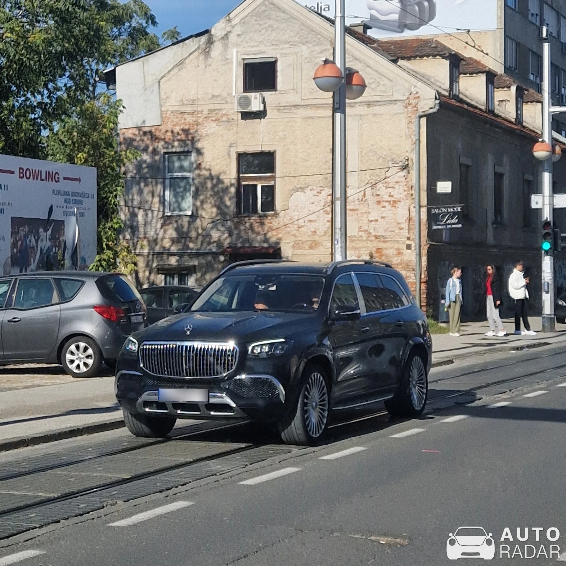 Mercedes-Maybach GLS 600 spotted in Zagreb, Croatia