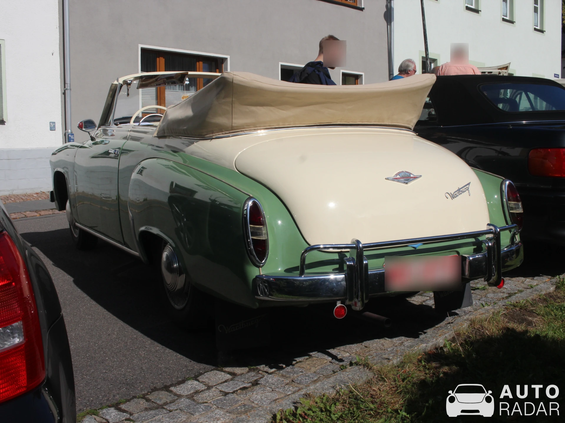 Wartburg 311 Cabrio spotted in Sayda