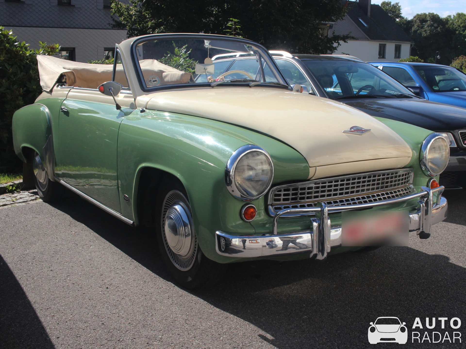Wartburg 311 Cabrio spotted in Sayda, Germany