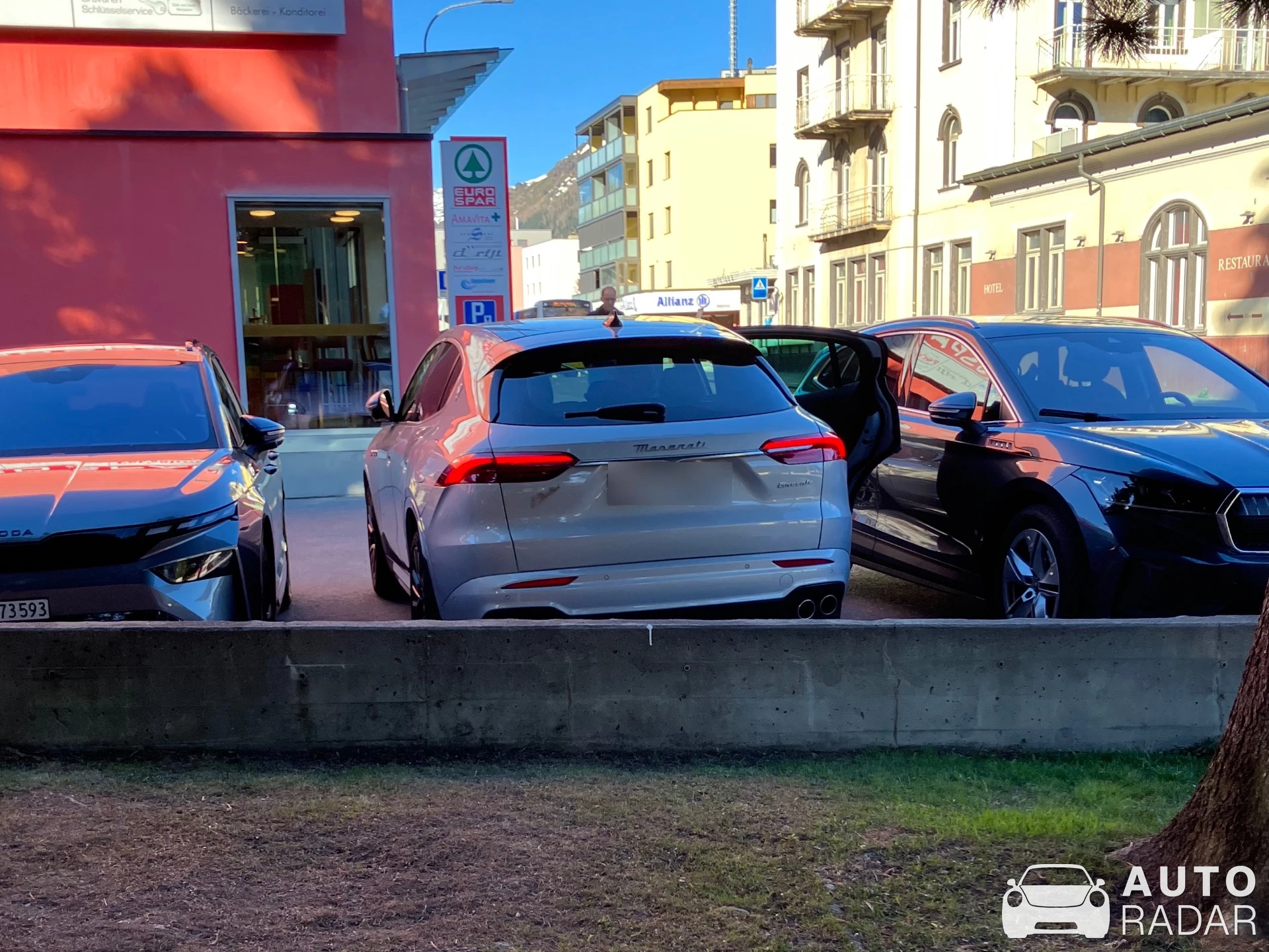Maserati Grecale GT spotted in Davos