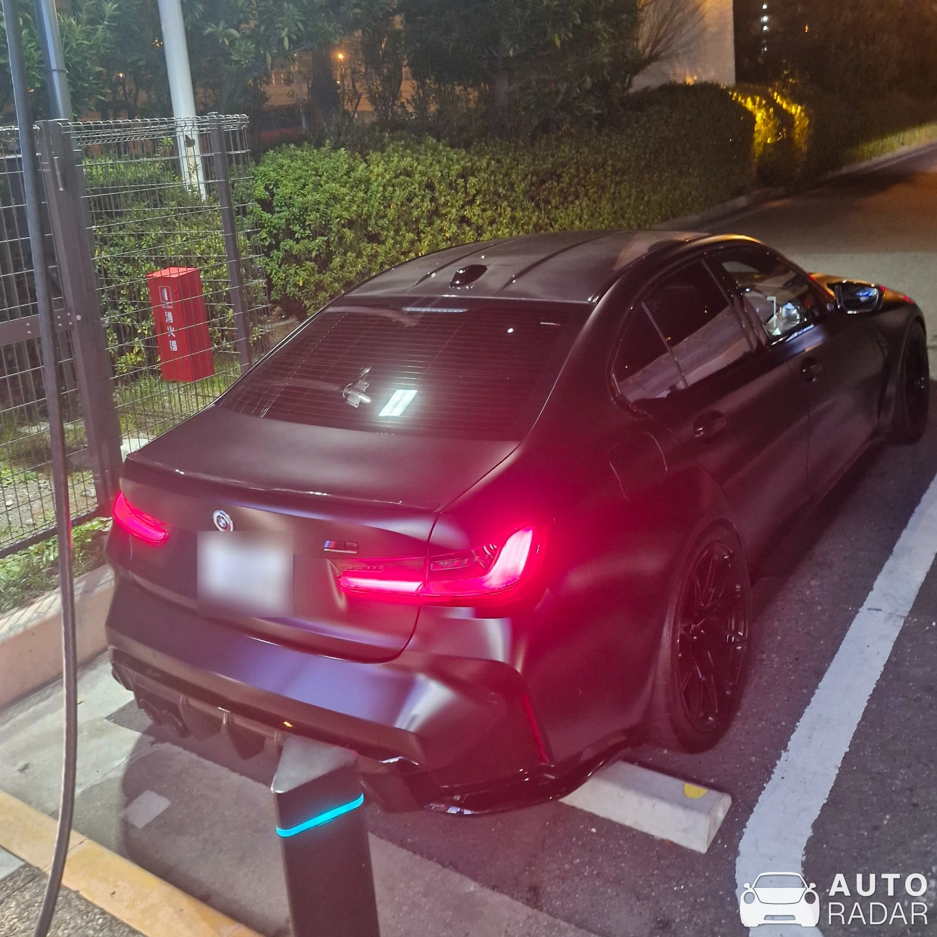 BMW M3 G80 Sedan Competition spotted in Zama, Japan