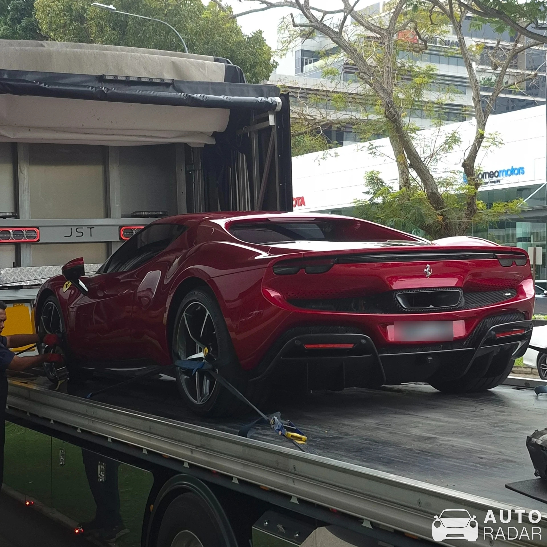 Ferrari 296 GTB spotted in Singapore, Singapore