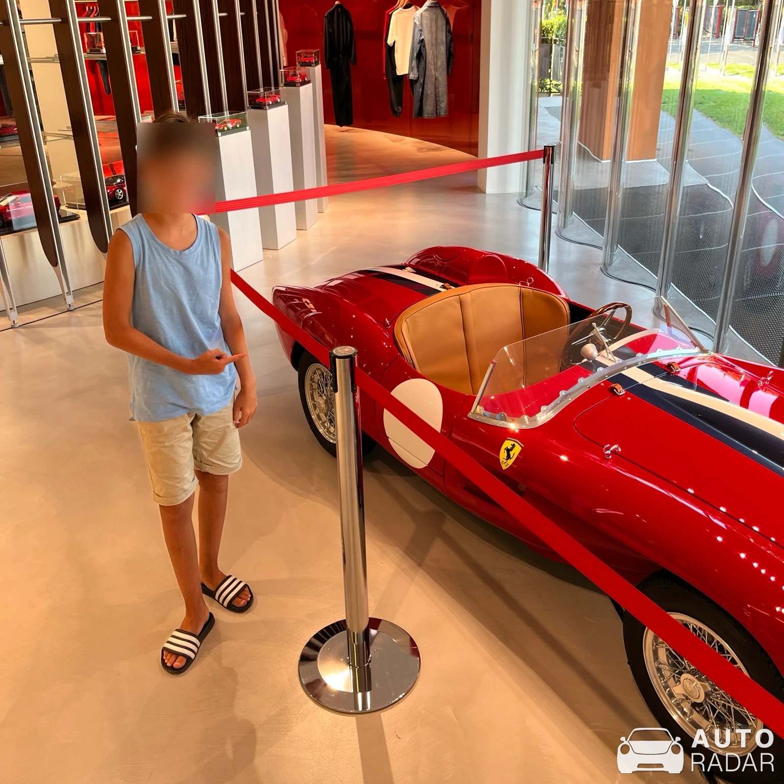 Ferrari 500 Testa Rossa spotted in Maranello