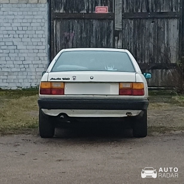 Audi 100 C3 spotted in Liepāja, Latvia