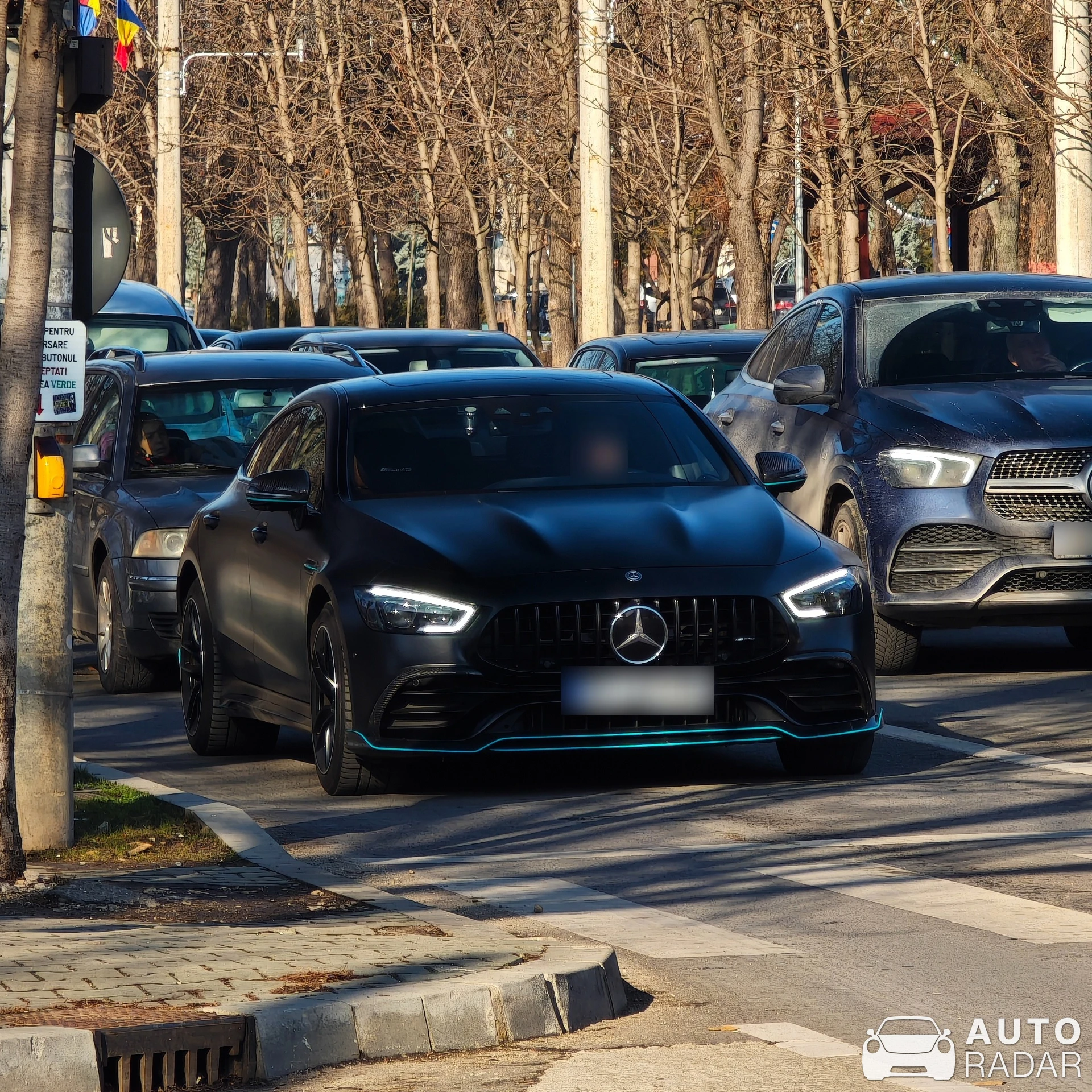 Mercedes-AMG GT 53 X290 spotted in Ploiești, Romania